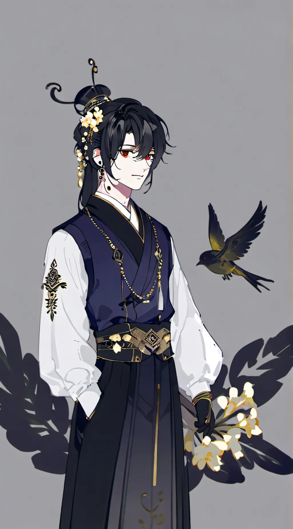 ai character: «★kale★» background