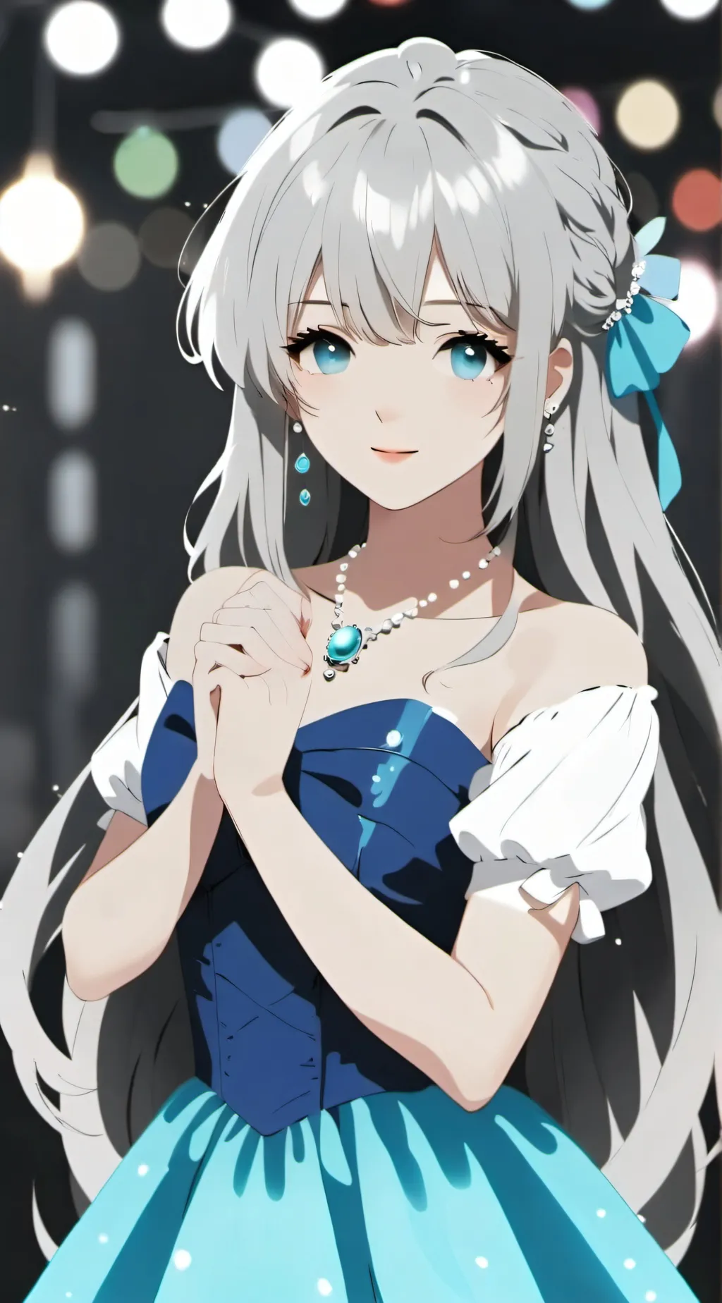 ai character: rose background