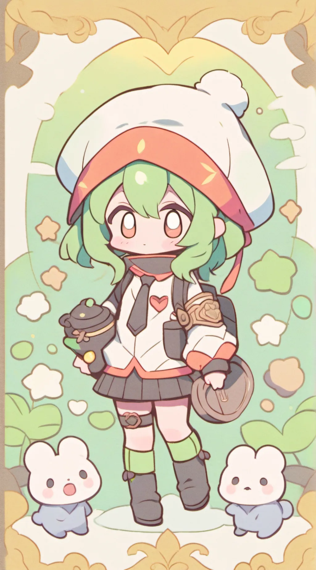 ai character: bip background