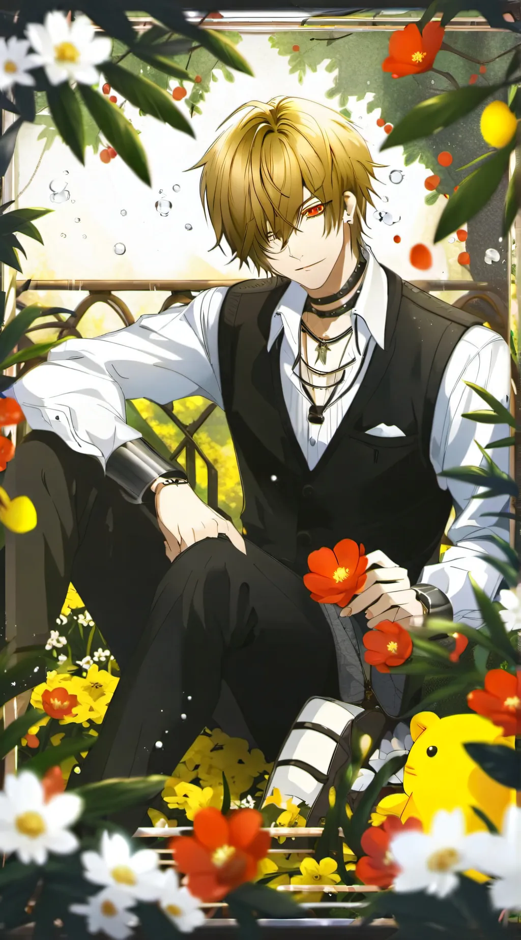 ai character: Leo background