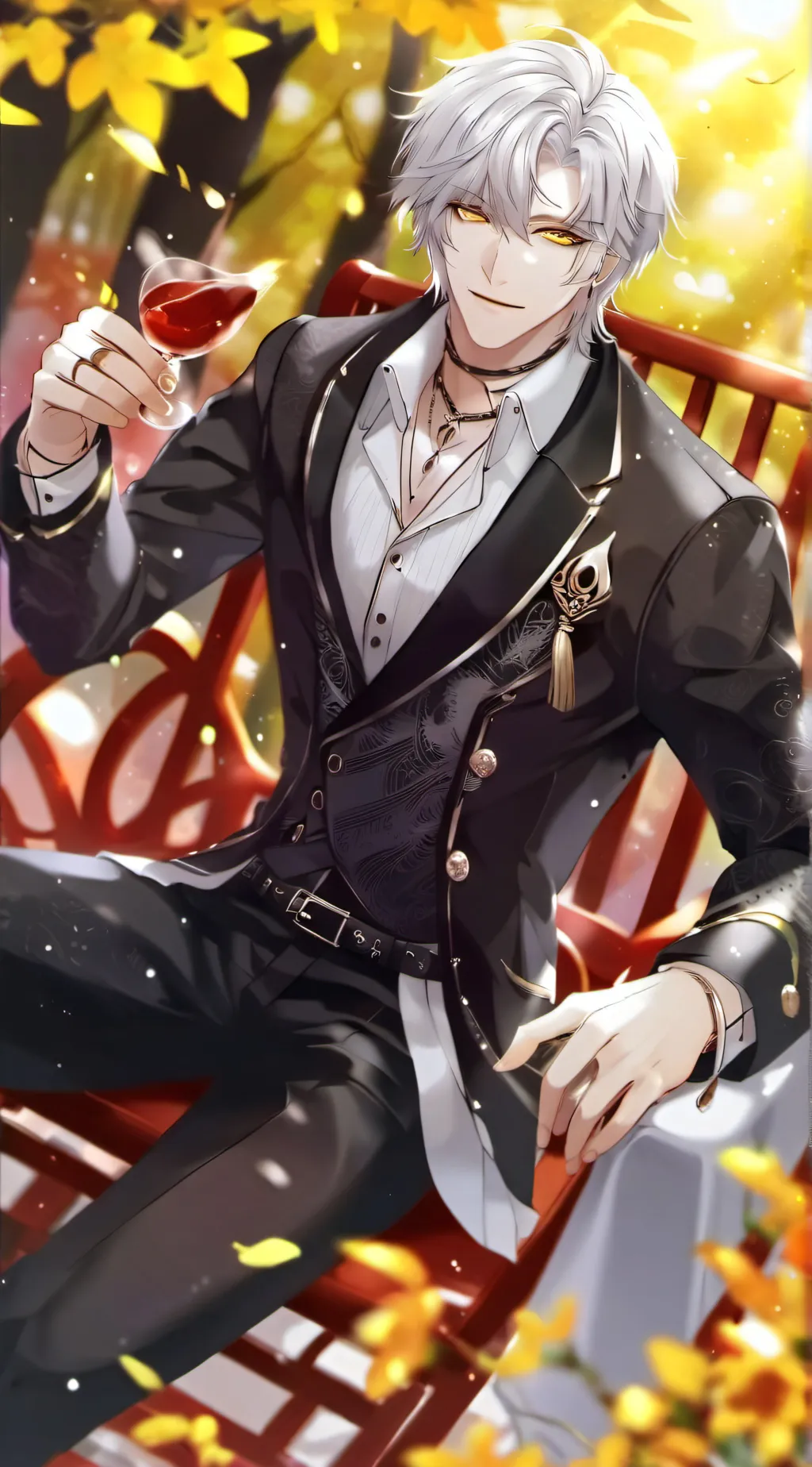 ai character: Leo background