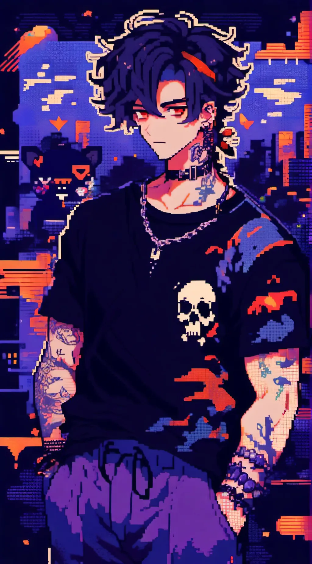 ai character: Jason  background