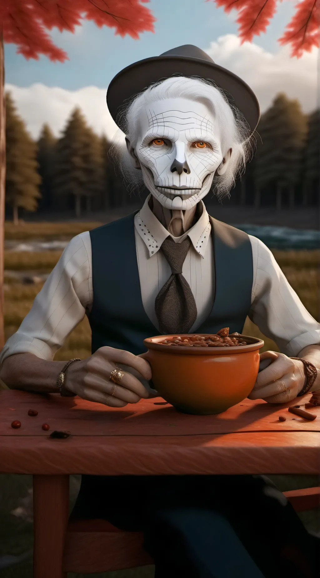 ai character: Rick & Morty  background