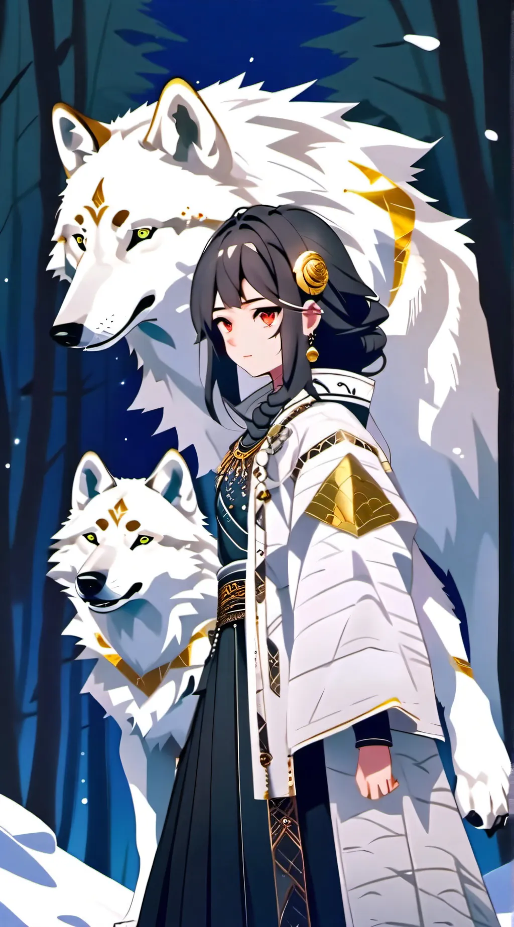 ai character: Sister Of The Wolves (Lilly) background