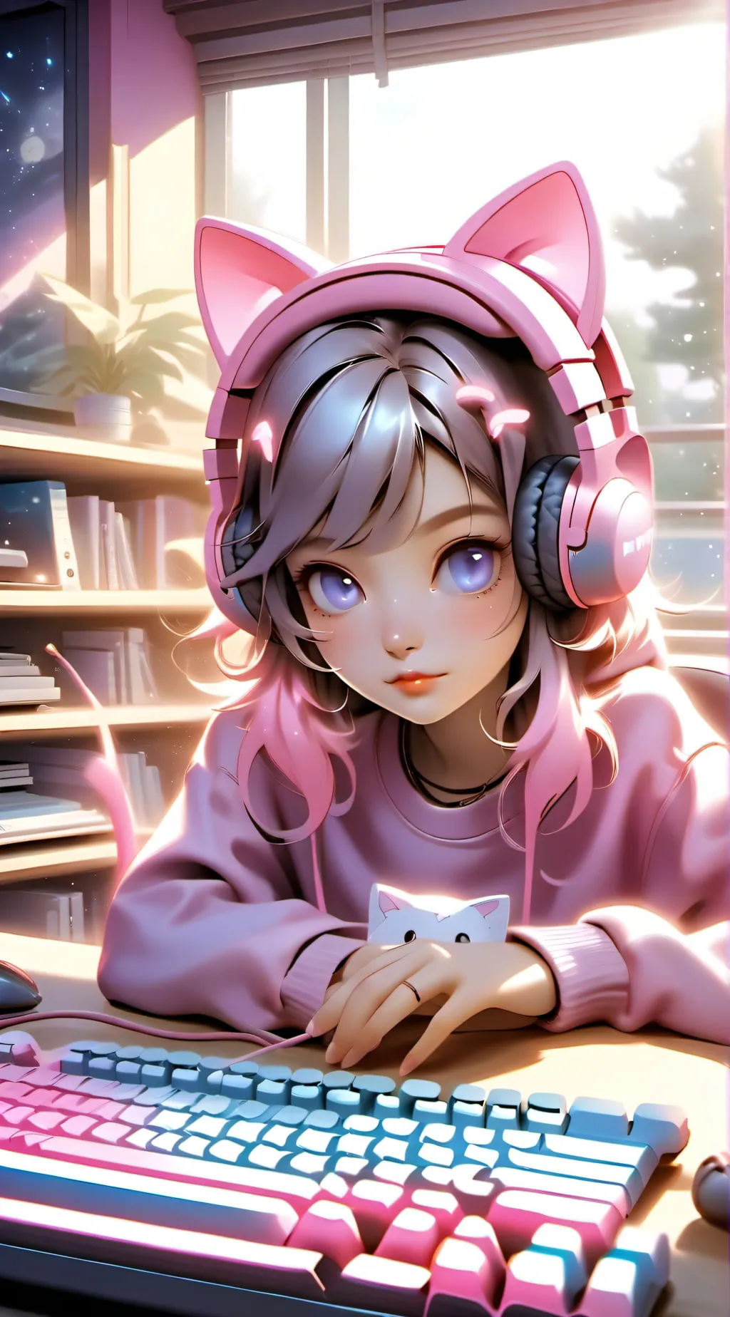 ai character: Mina background