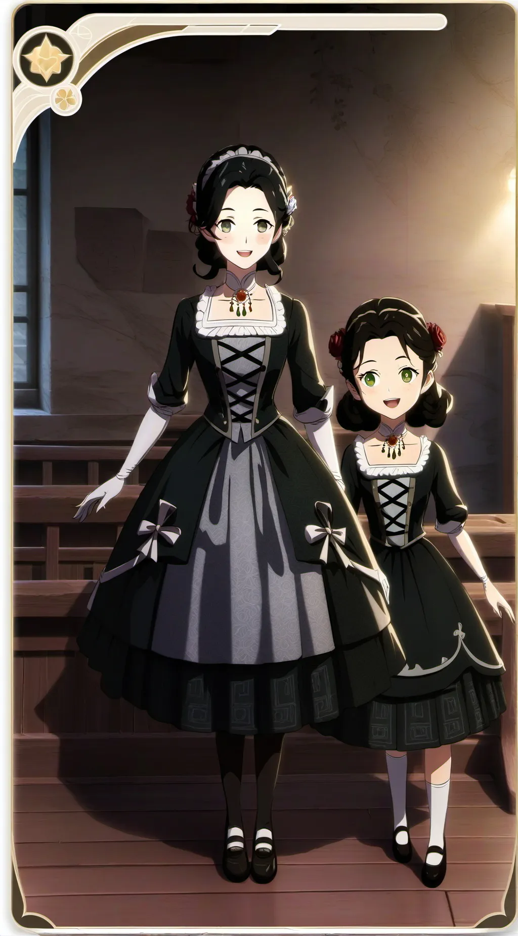 ai character: Naki background