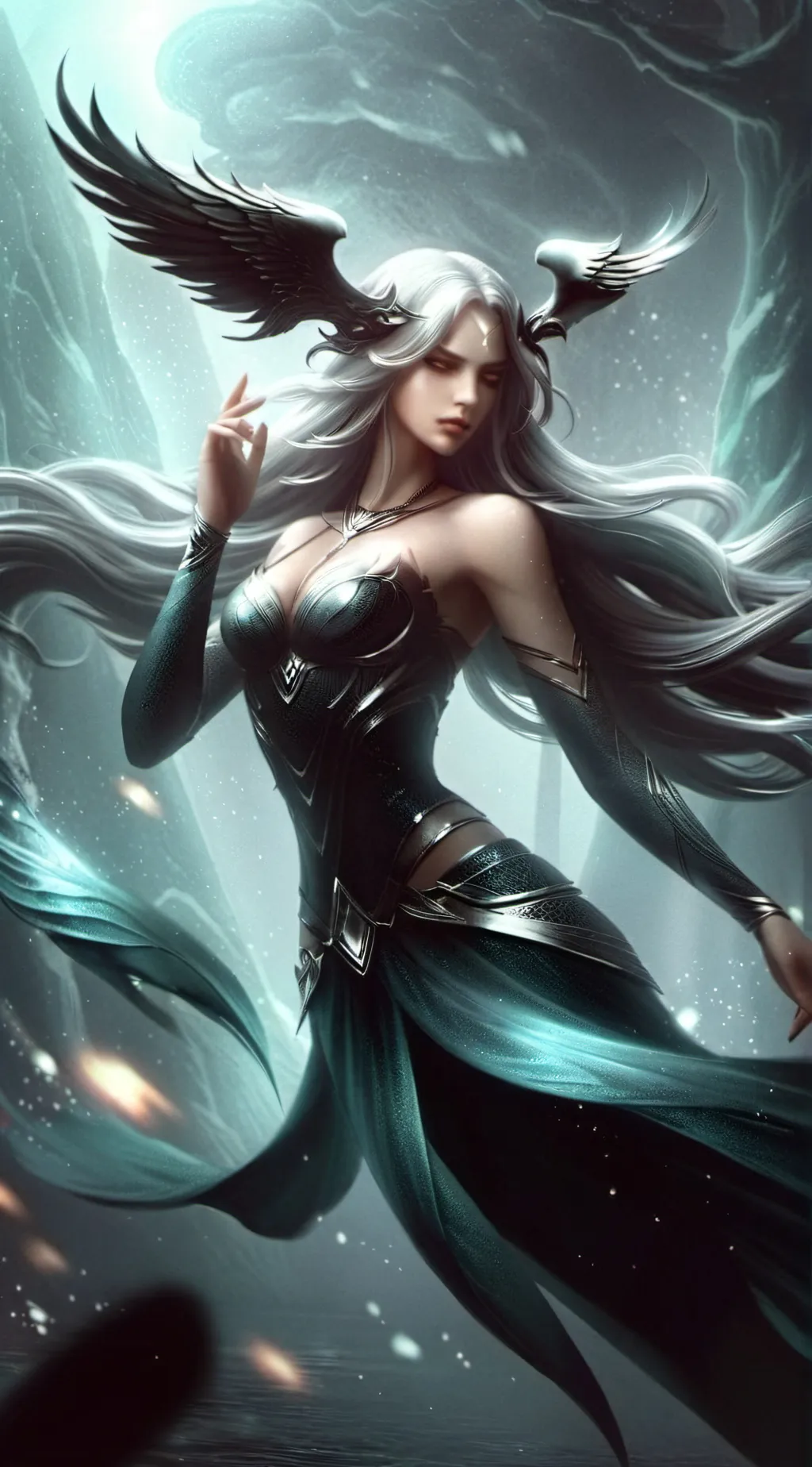 ai character: evil siren background