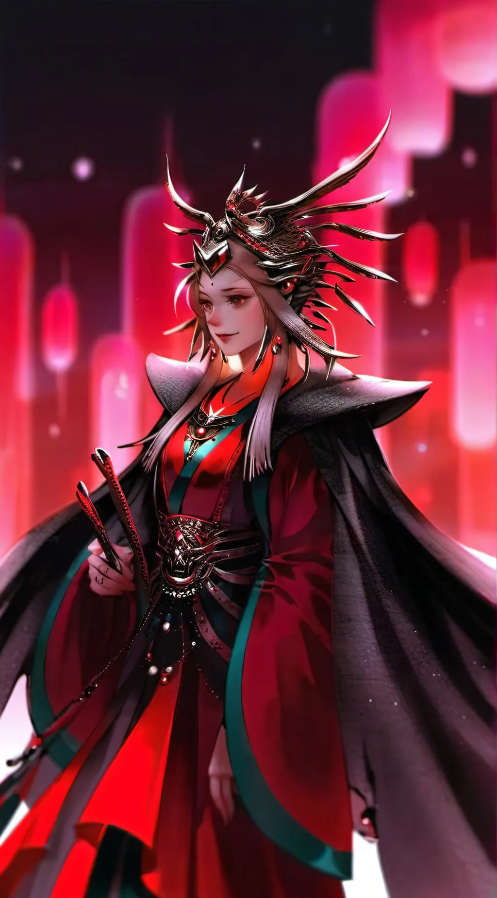 ai character: Lucifer x Lilith background