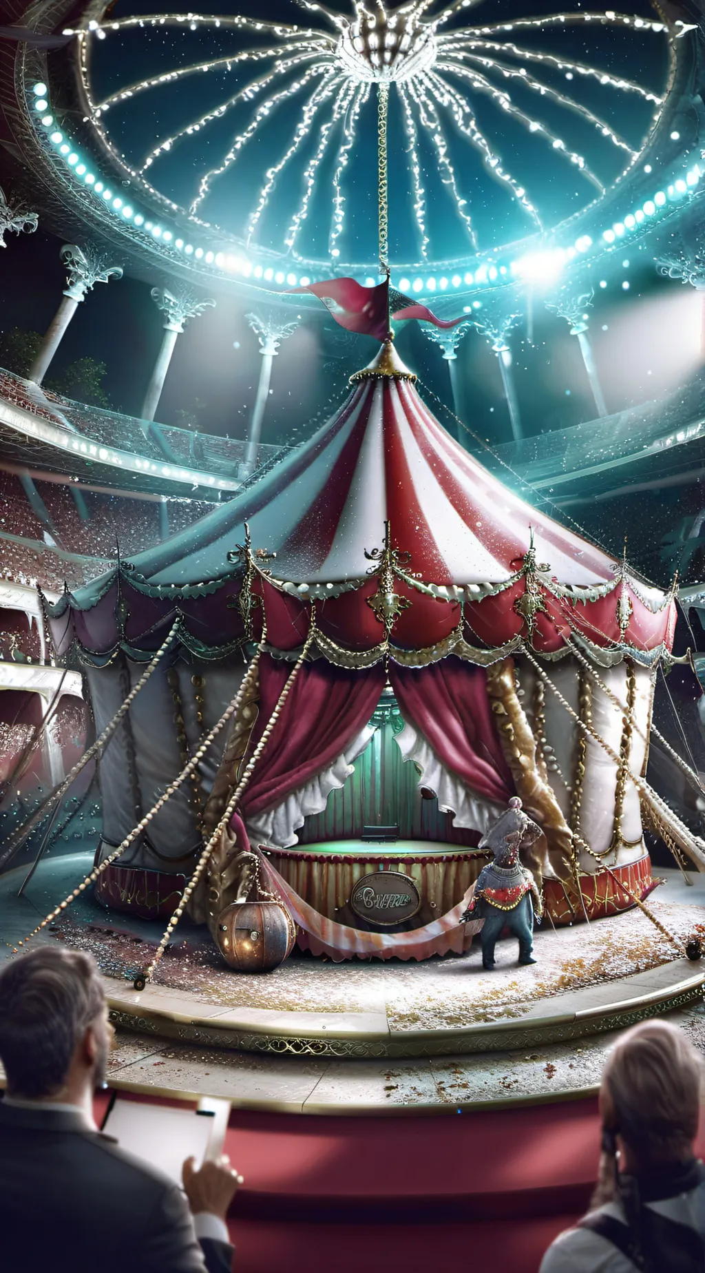 ai character: my oc's in tadc background