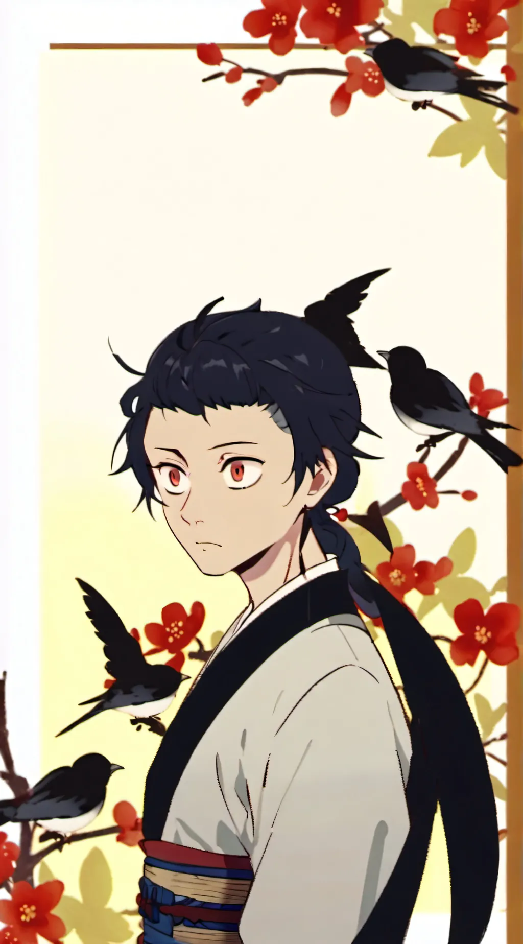 ai character: tokoyami human? background