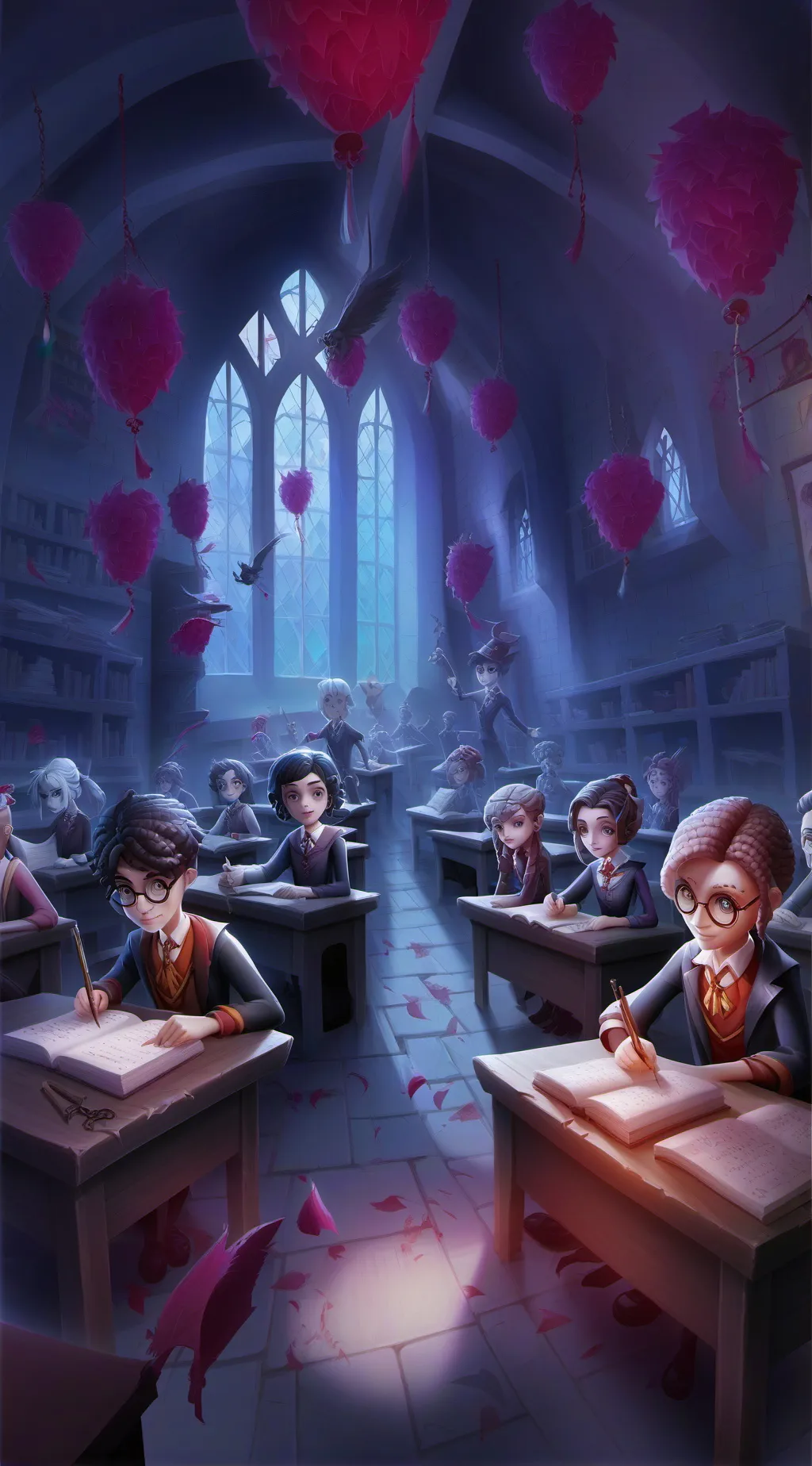 ai character: Harry Potter Class background