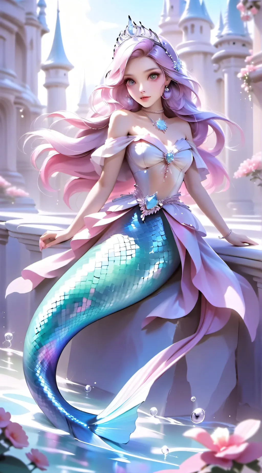 ai character: Luna background