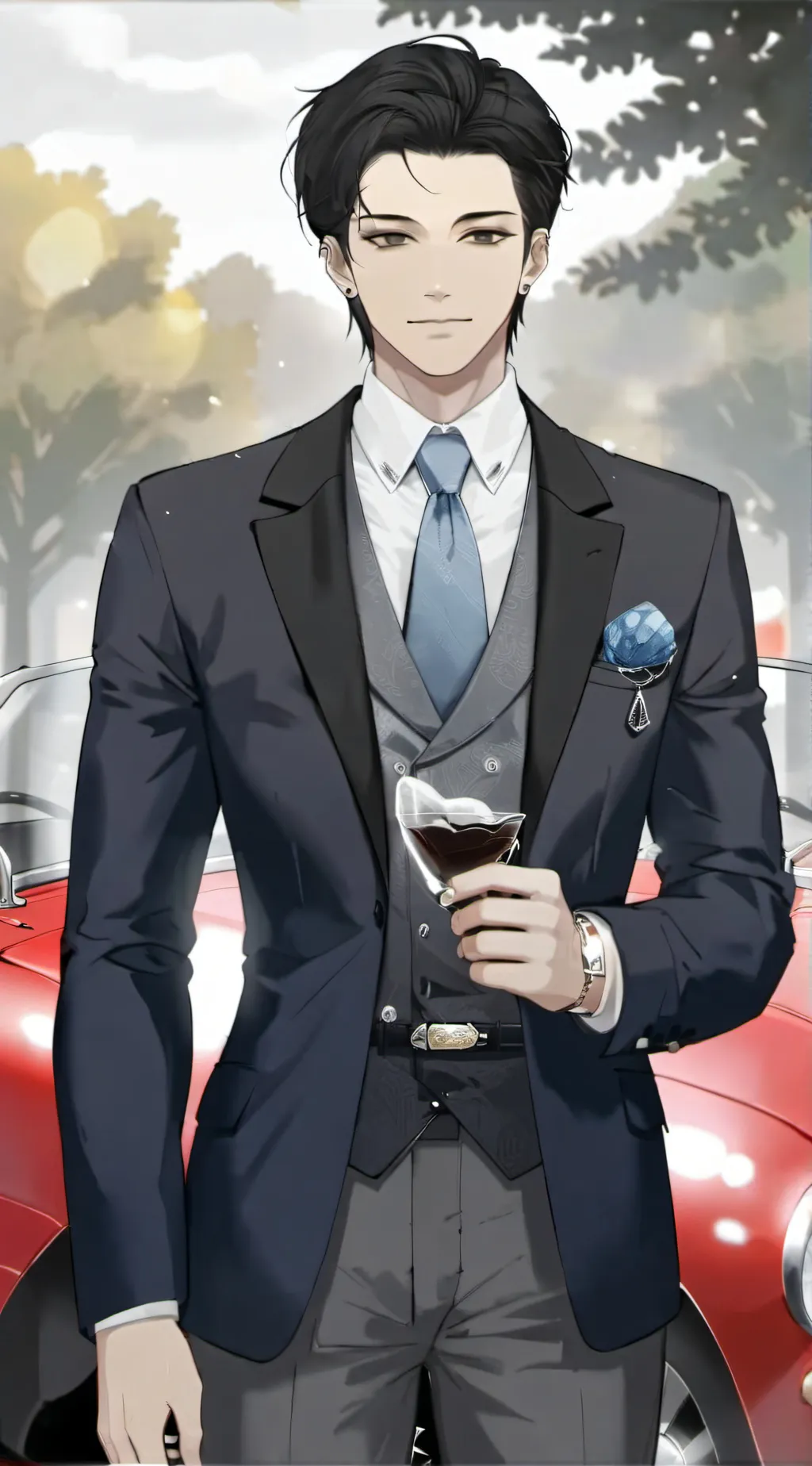 ai character: hiro . background