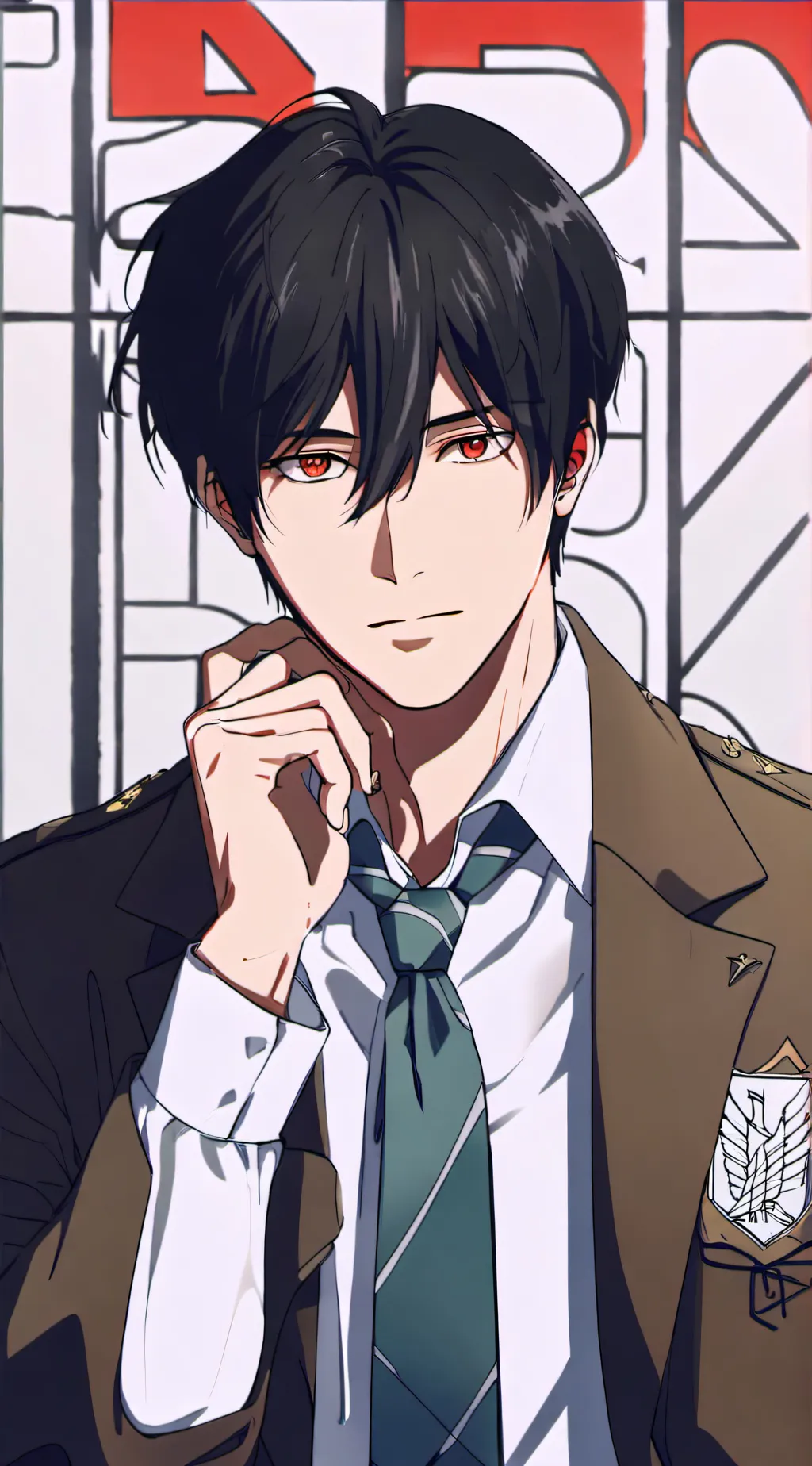 ai character: Eren background