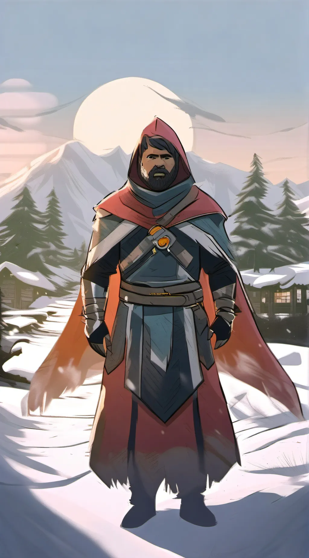 ai character: ndr background