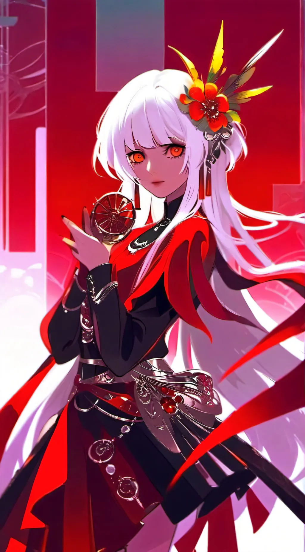 ai character: 😼Alastor👍 background