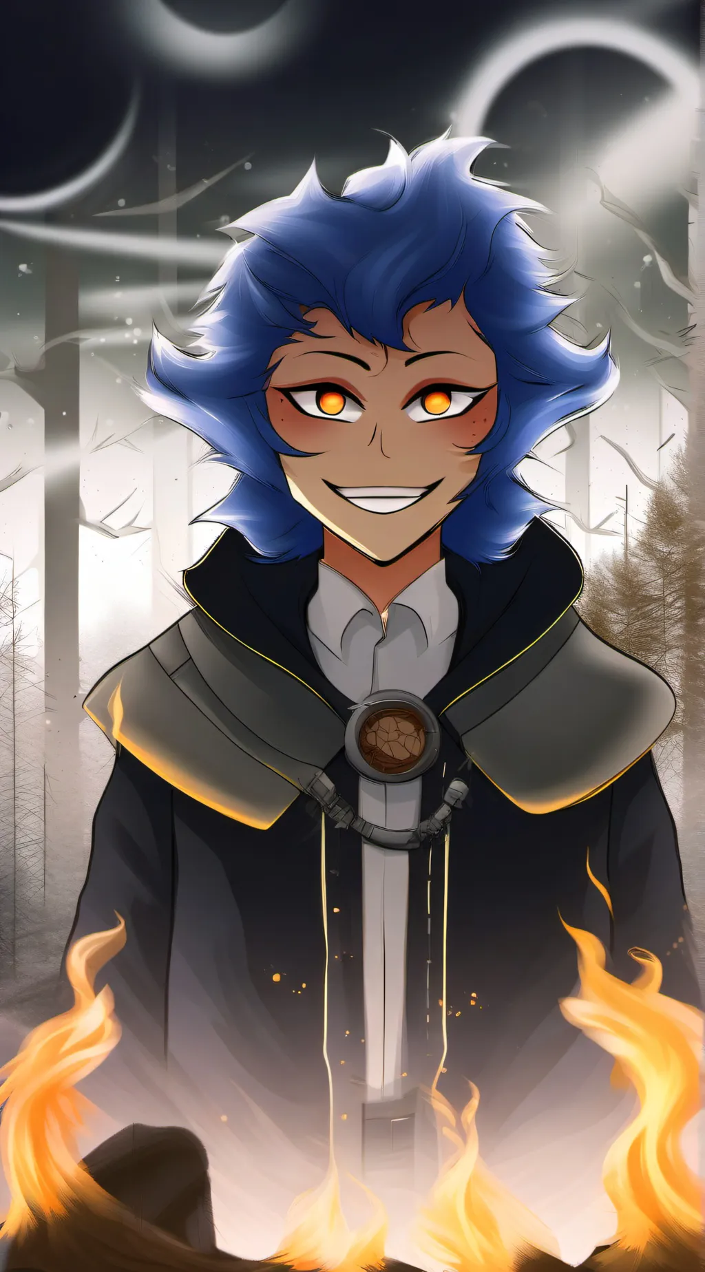 ai character: Church Wally  background