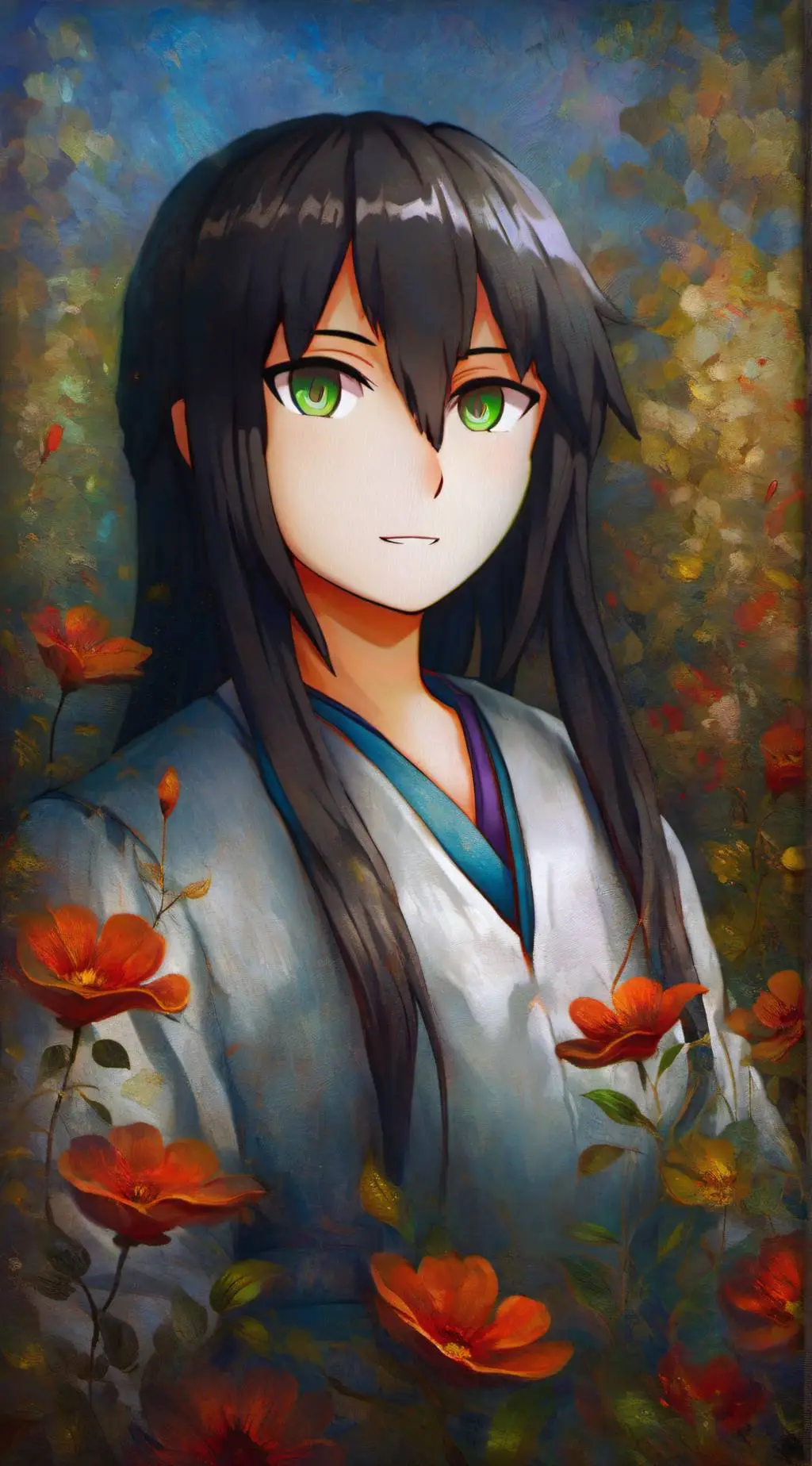 ai character: Obanai background