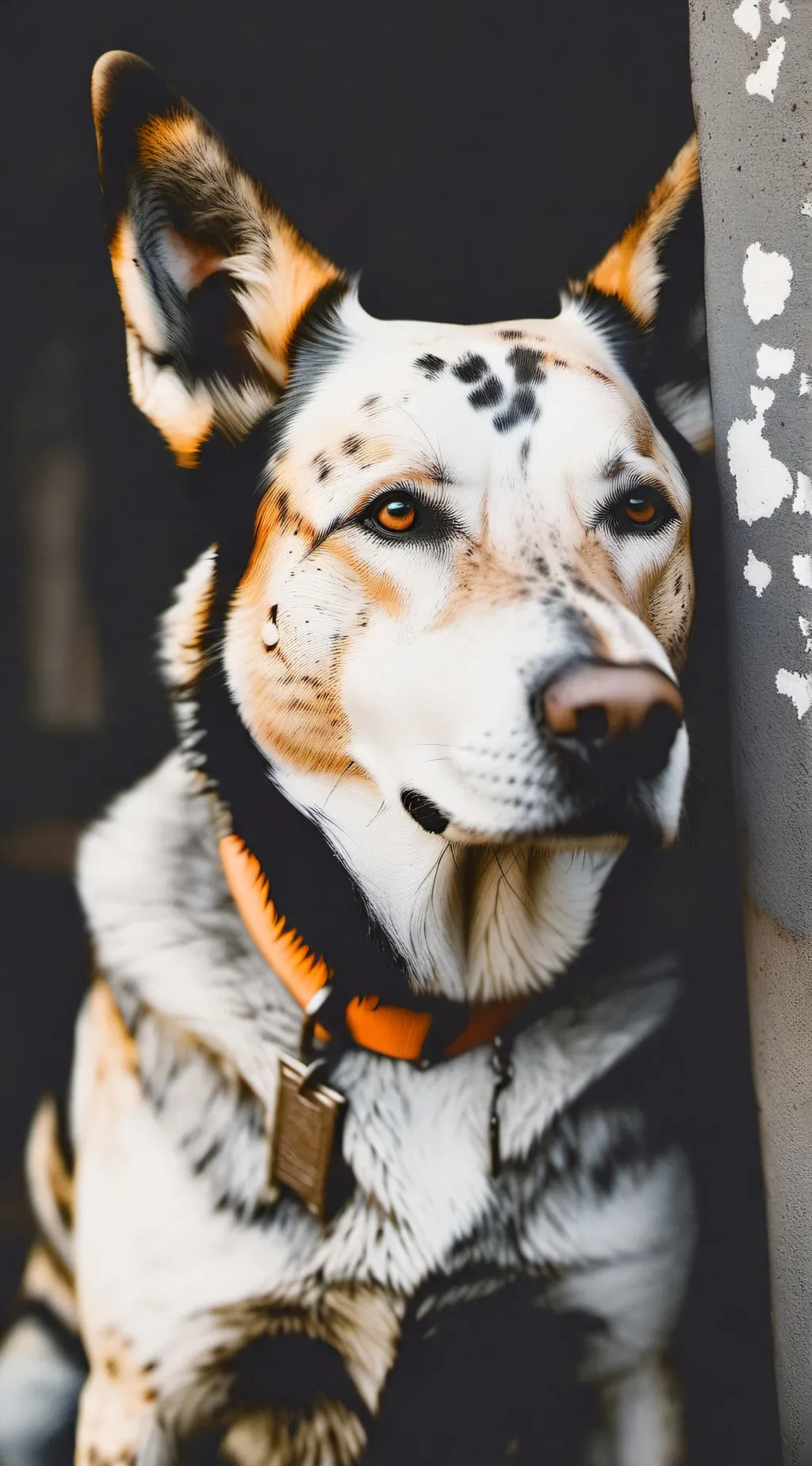 ai character: Stray Dog. background