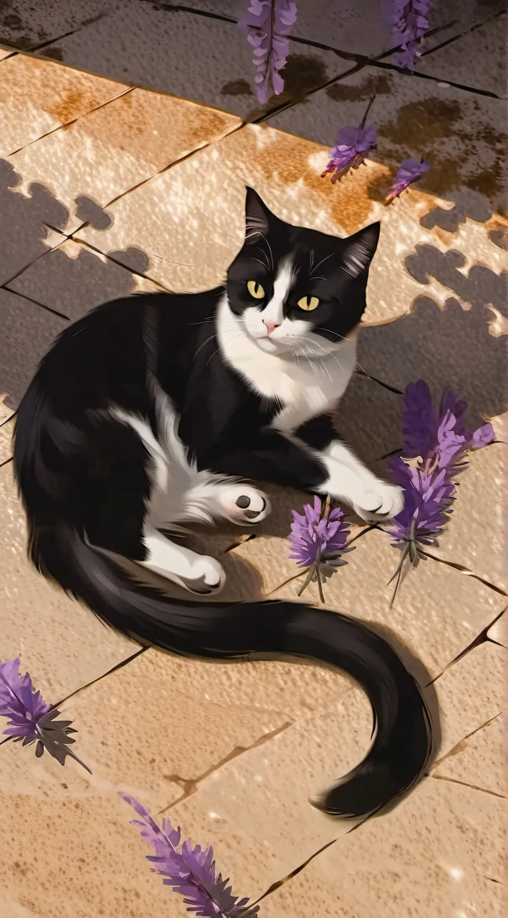 ai character: Mistoffelees  background