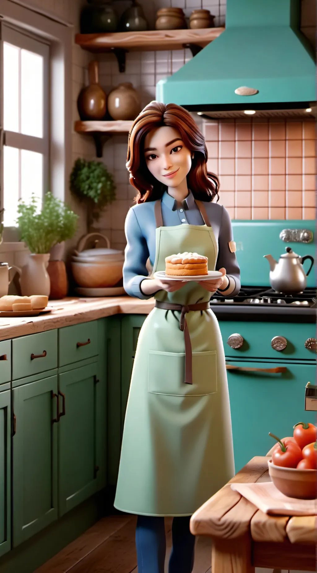 ai character: nami background