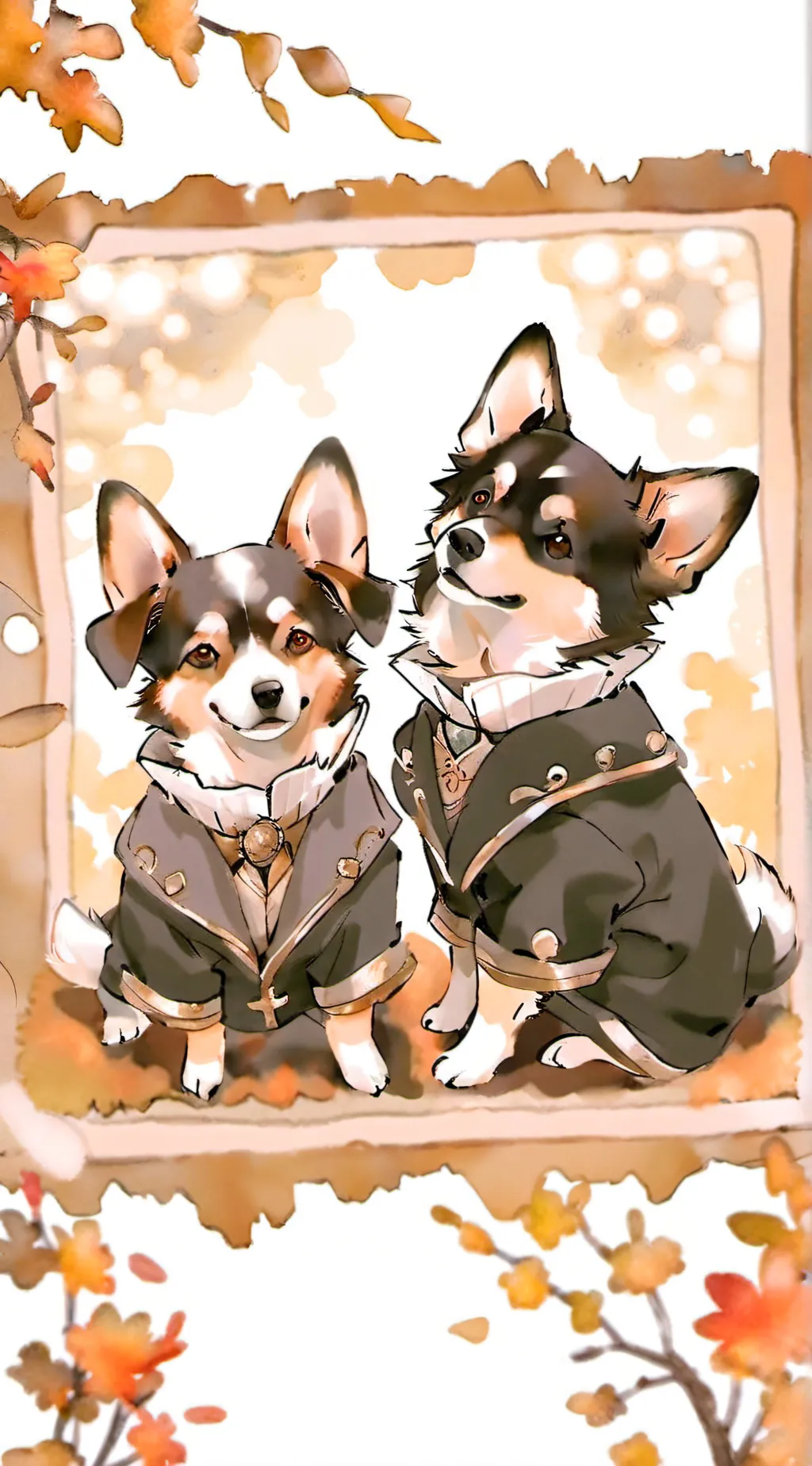 ai character: Luna and layla  background