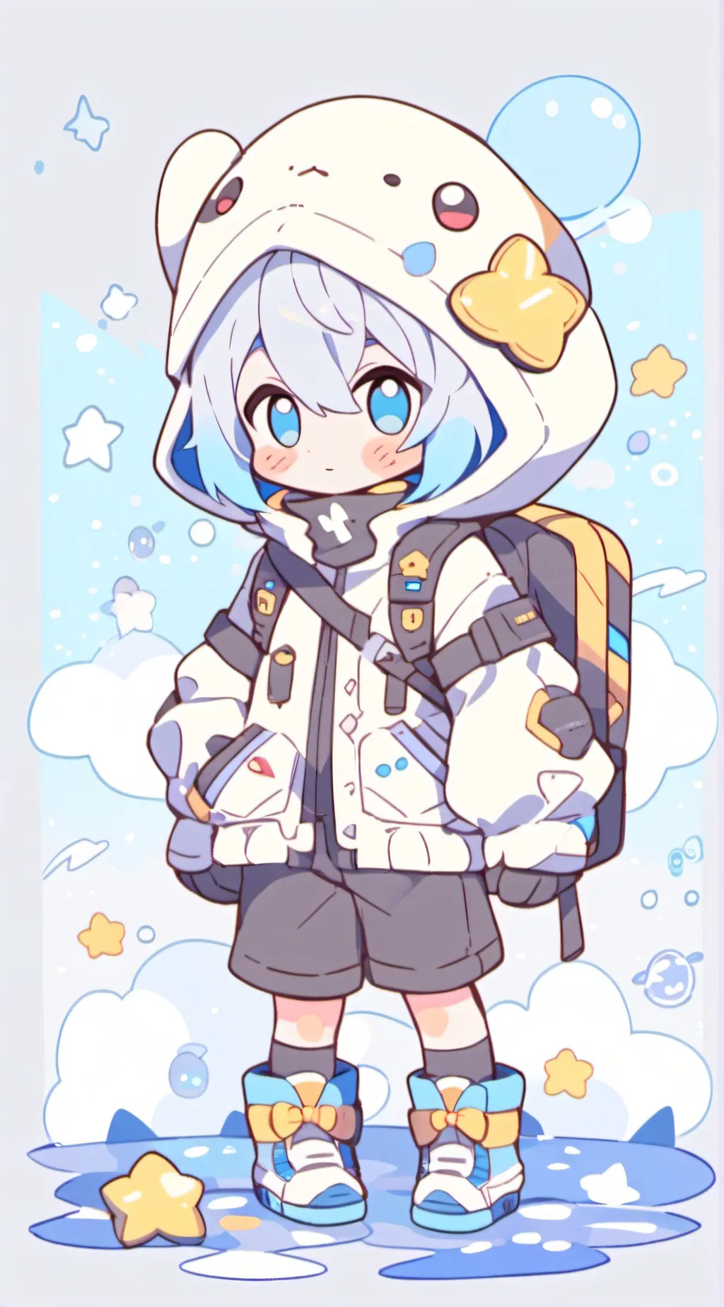 ai character: ☆Lunar☆ background