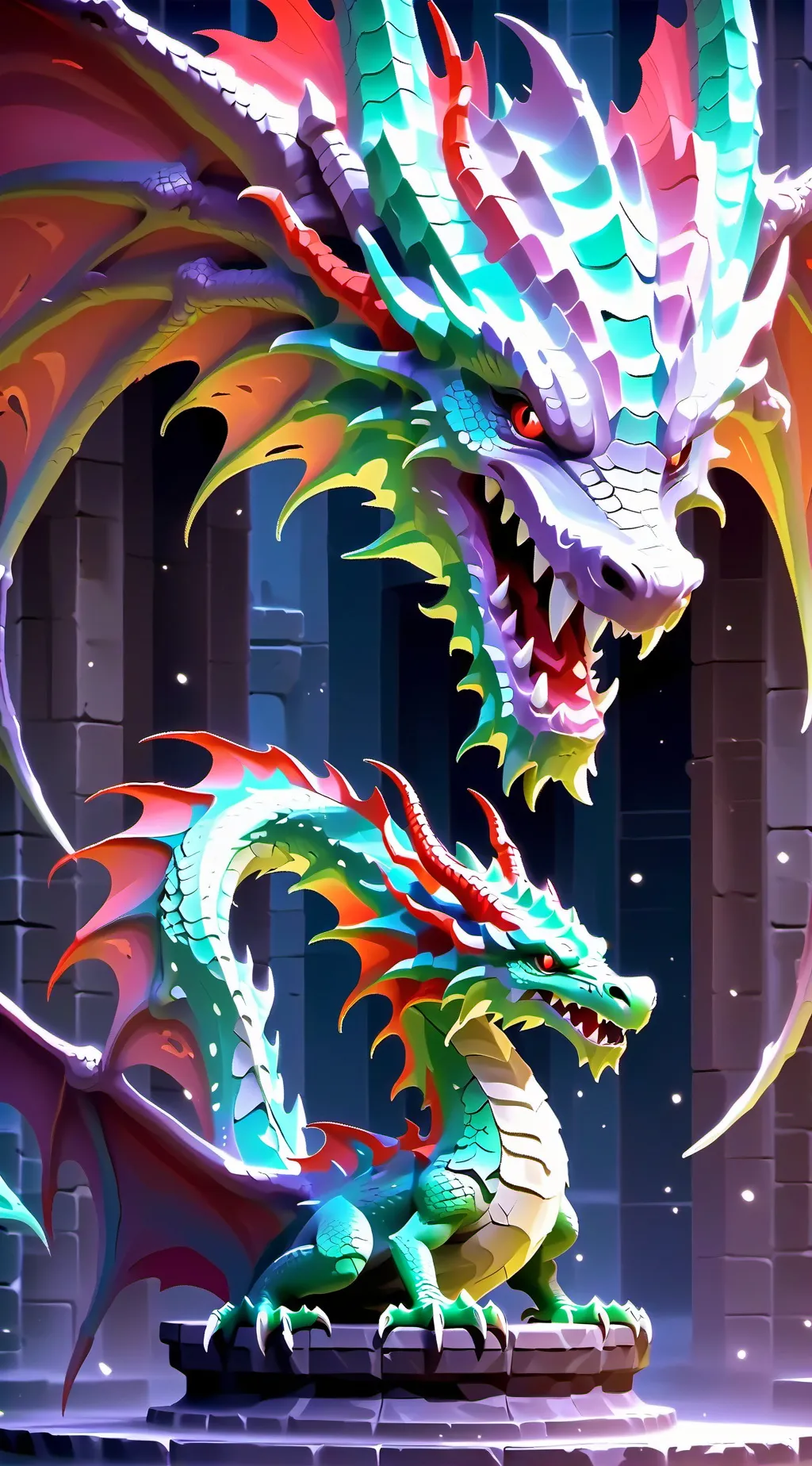 ai character: Wings of fire rp background