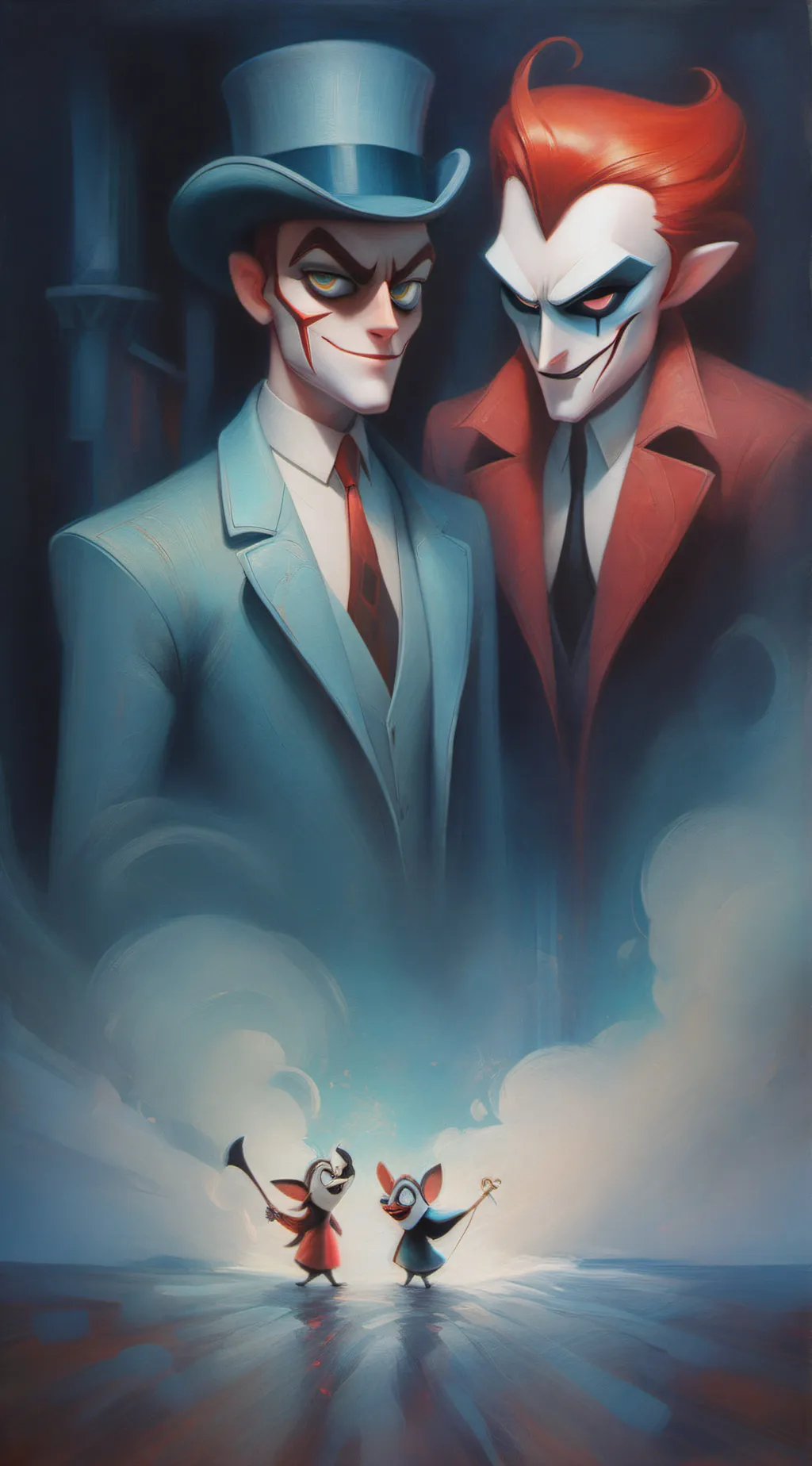 ai character: stayed gone song background