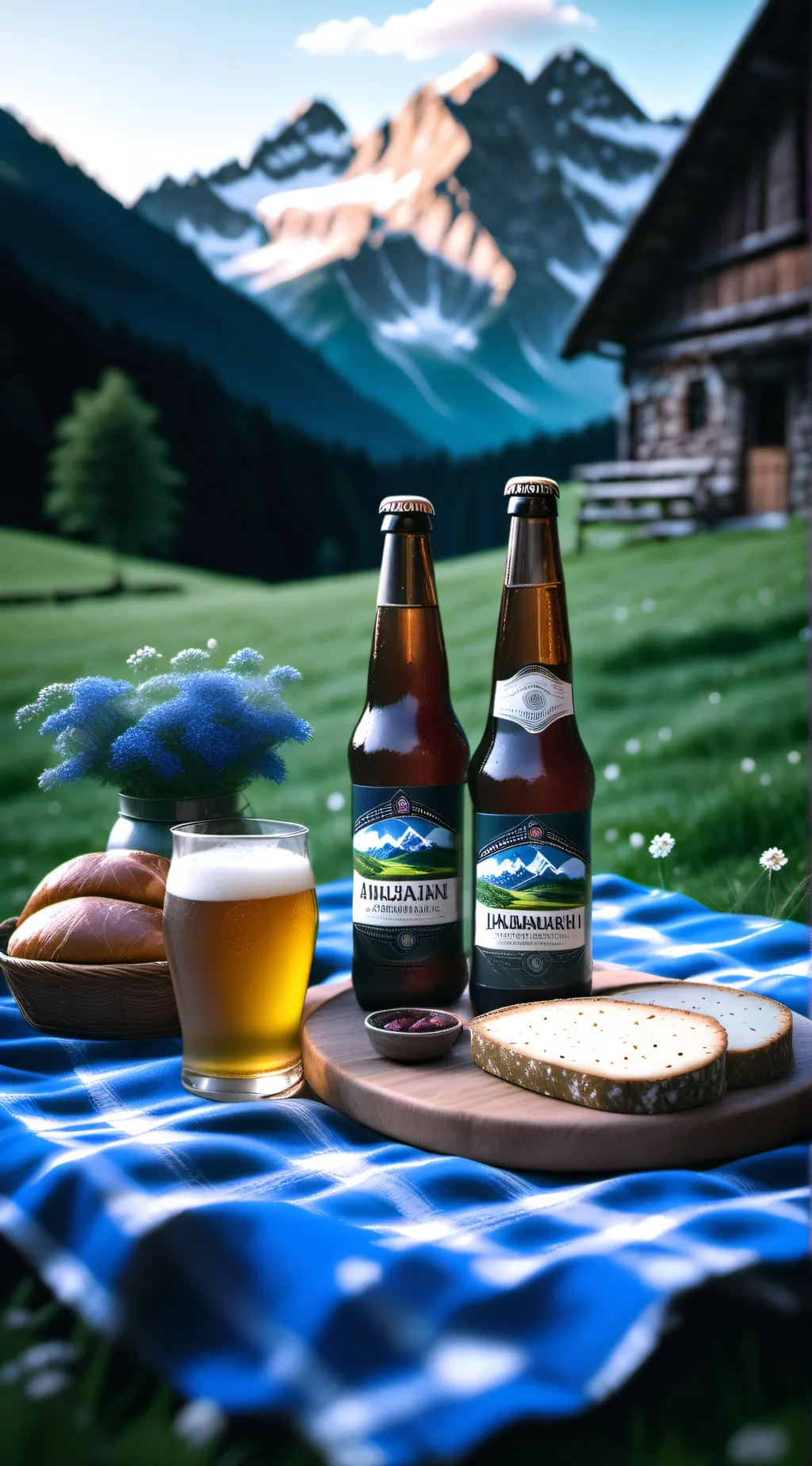 ai character: Deutsches Bier  background