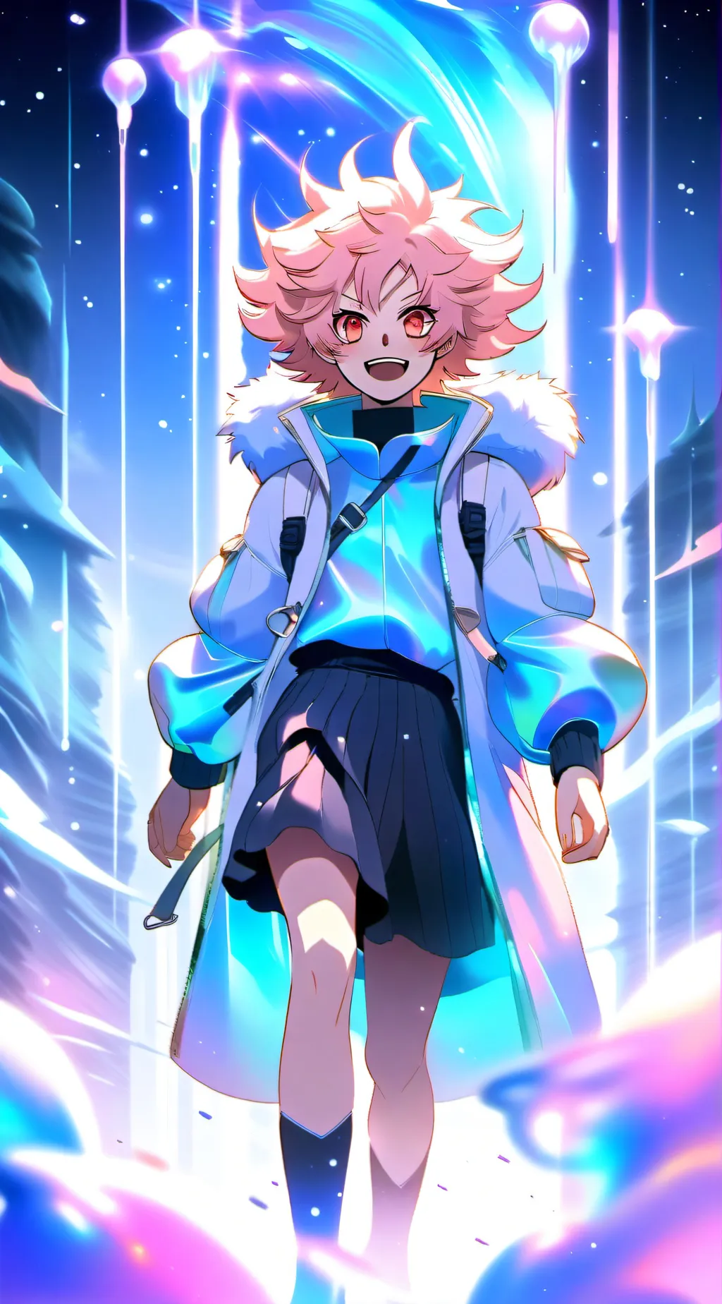 ai character: mina  background