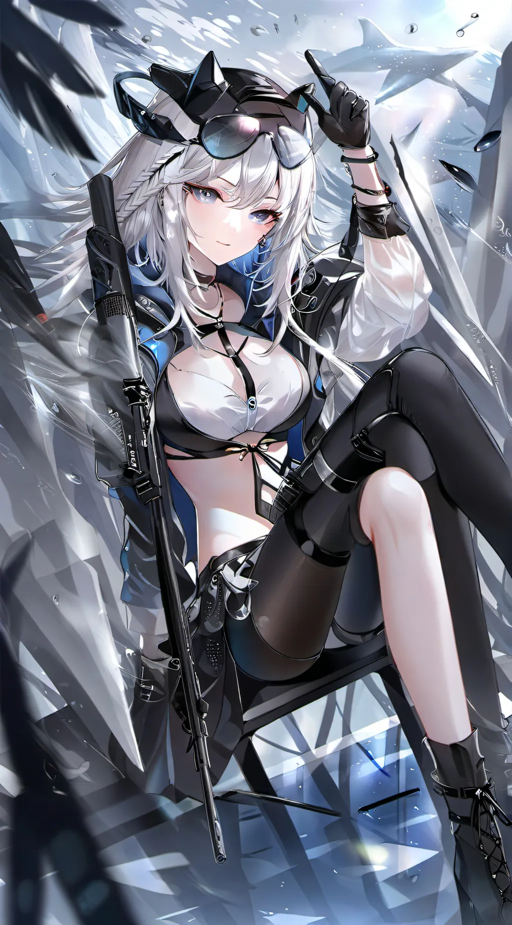 ai character: Ayame background