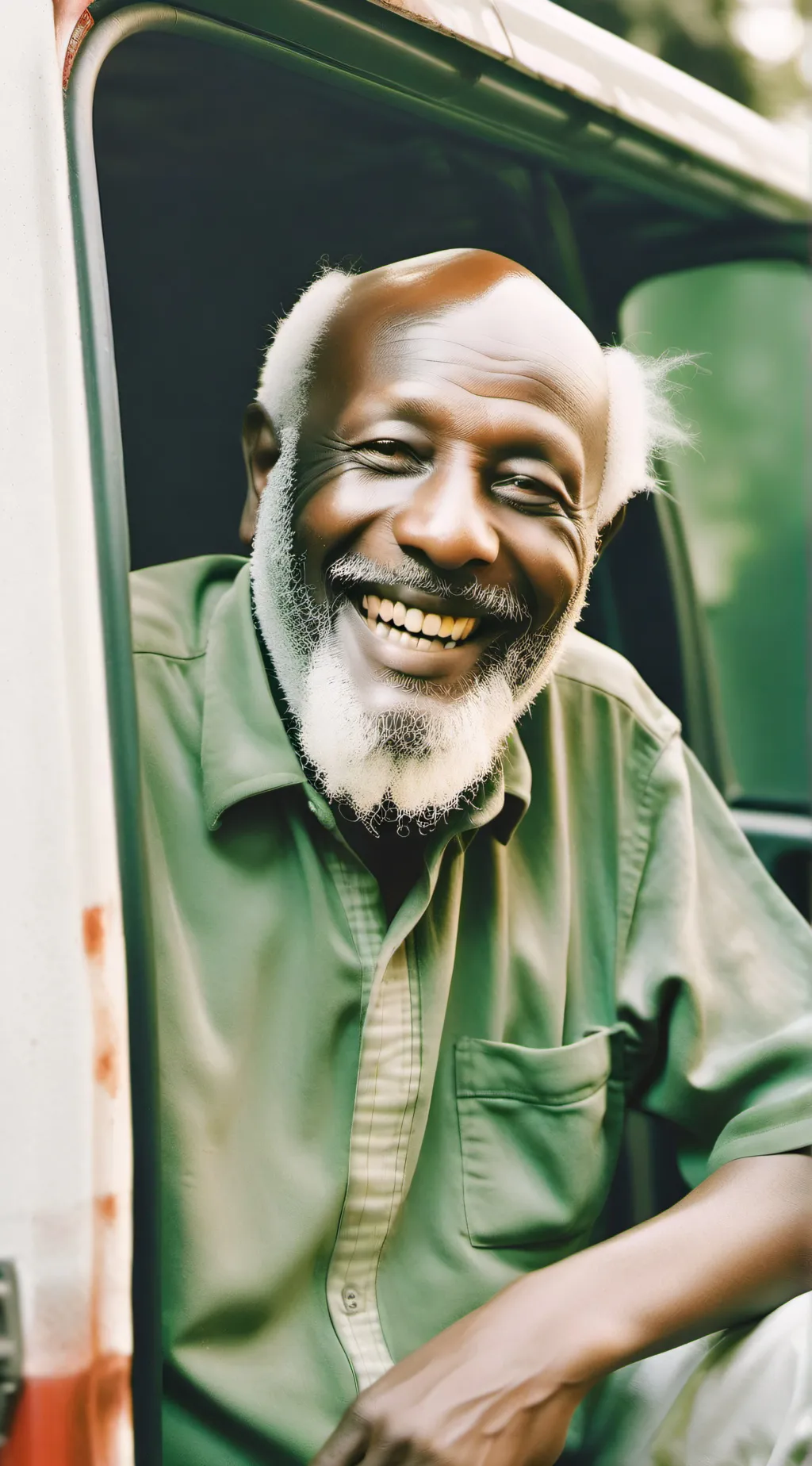 ai character: Sketchy man background