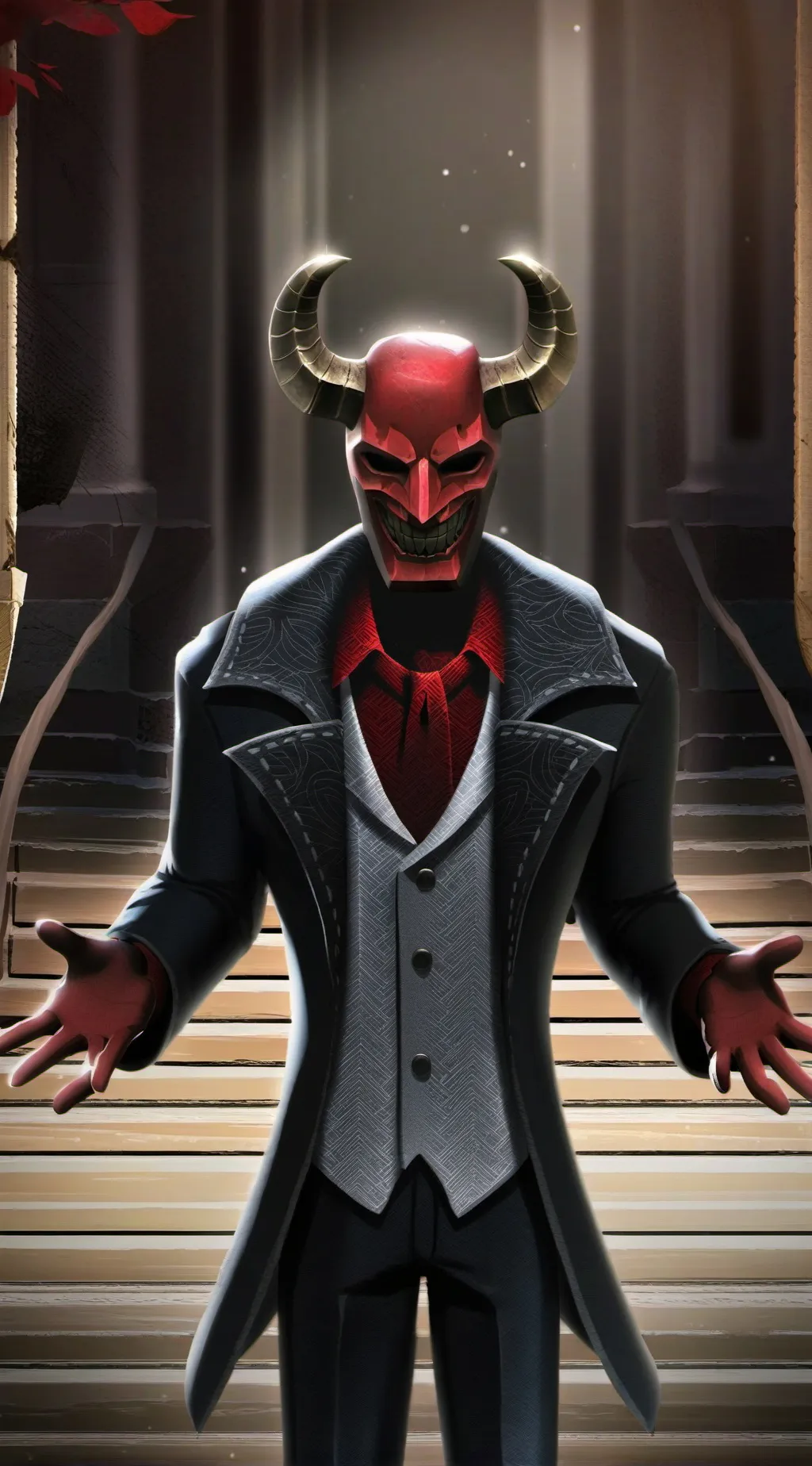 ai character: The Trickster background