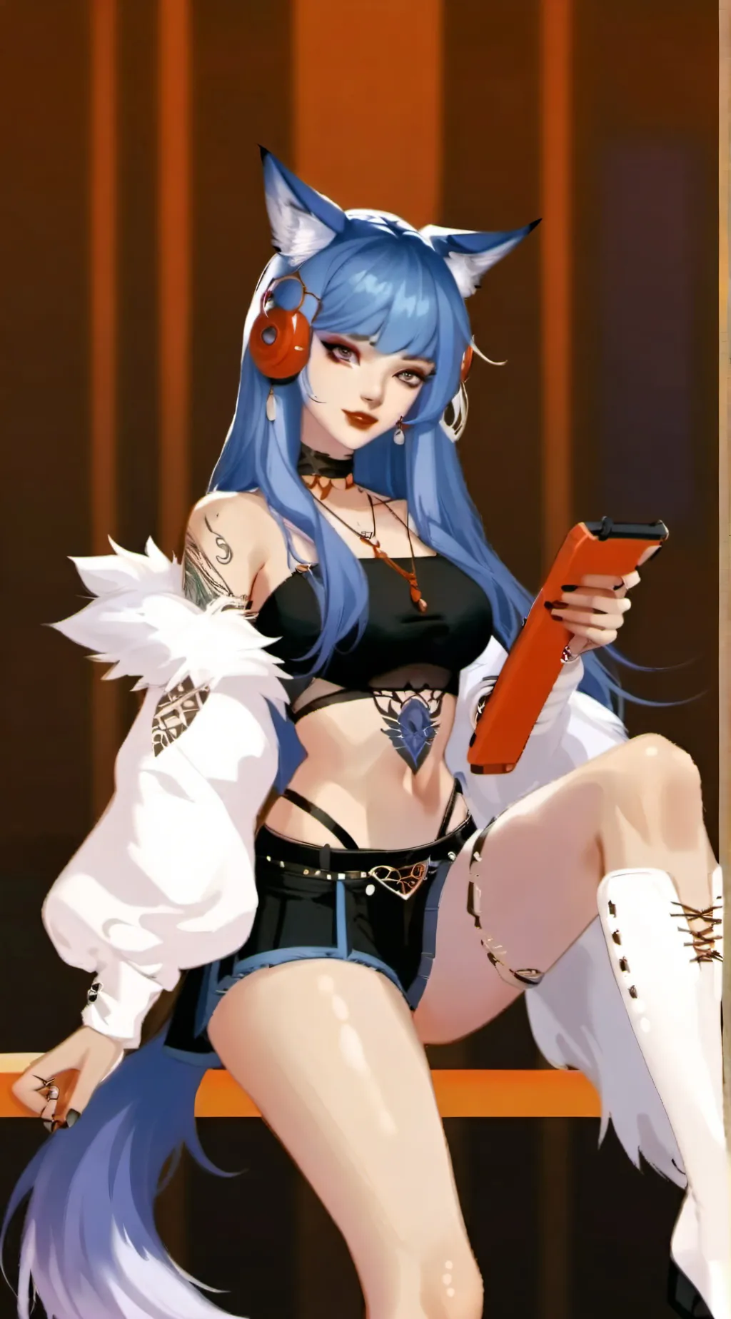 ai character: becca background