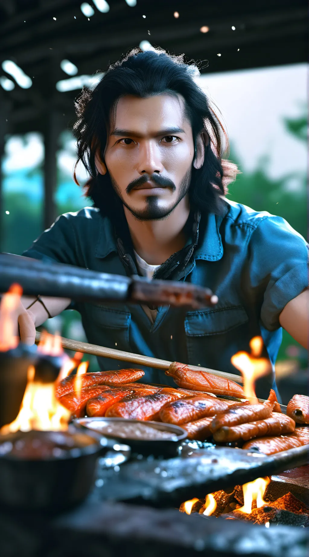 ai character: 💋💋💋 background