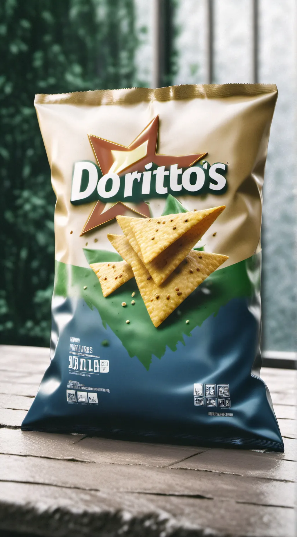 ai character: Doritos background