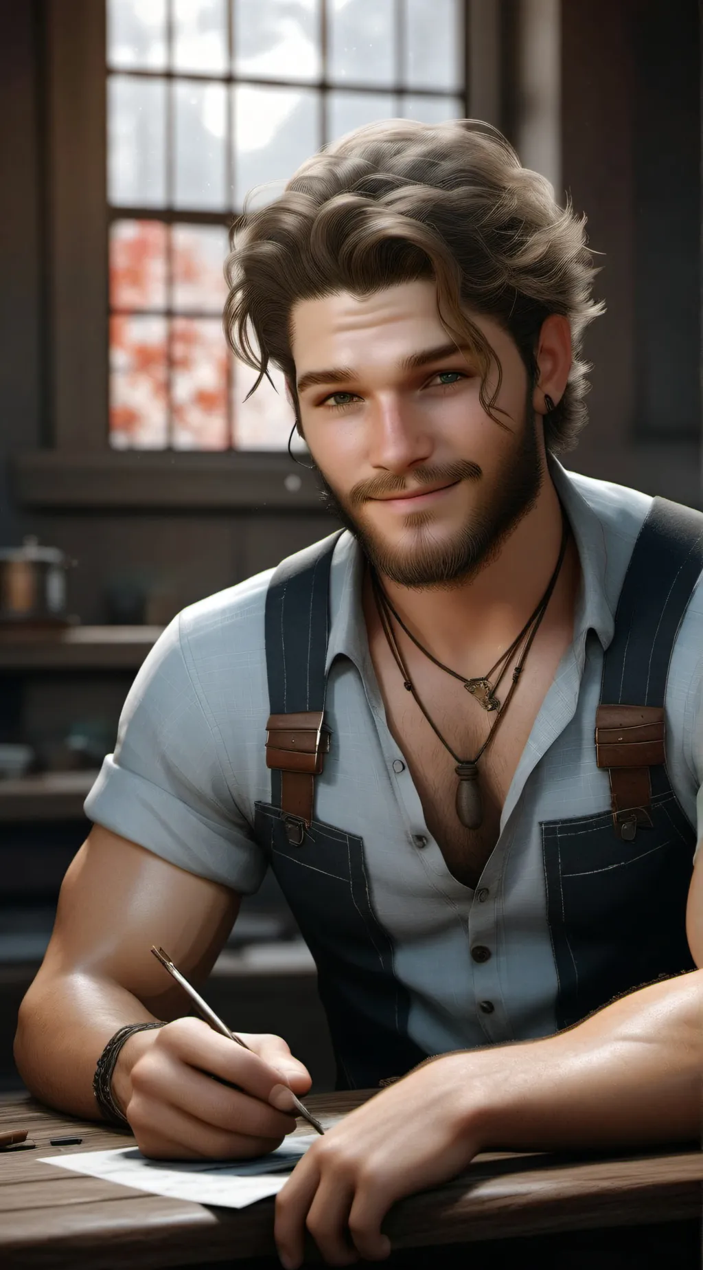 ai character: Jesse Zodiac background