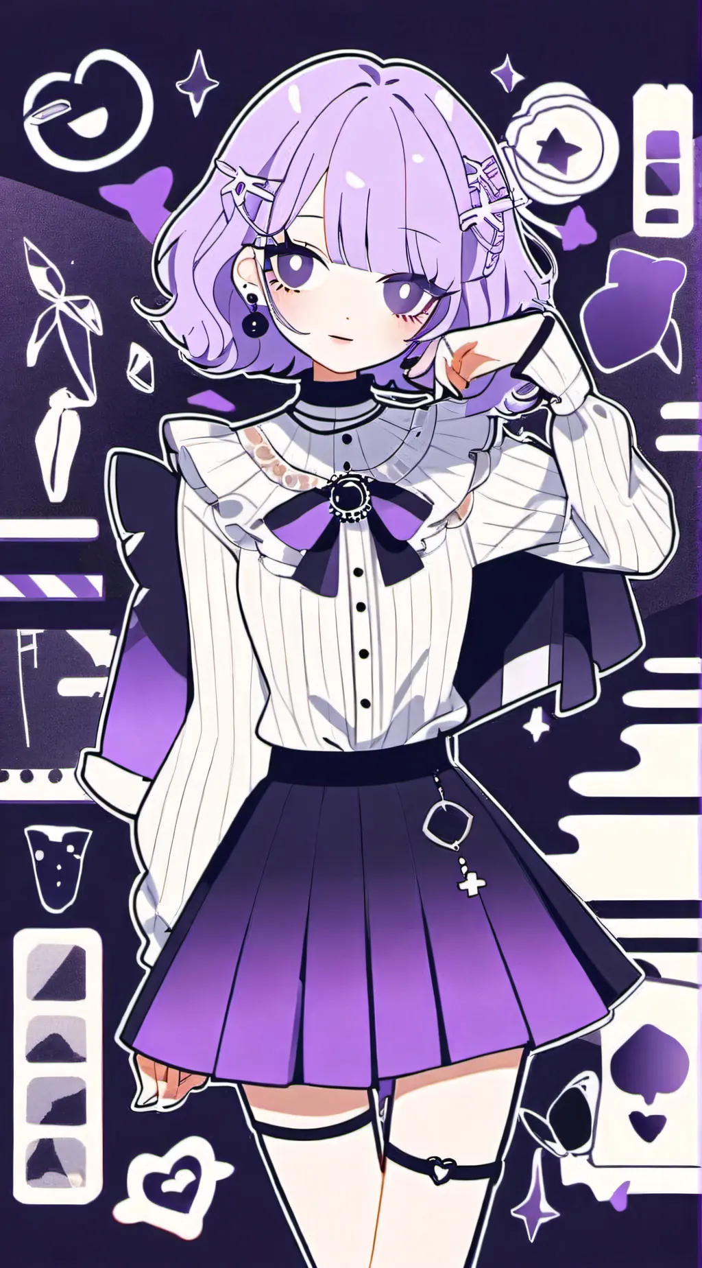 ai character: lily *Duolingo* background