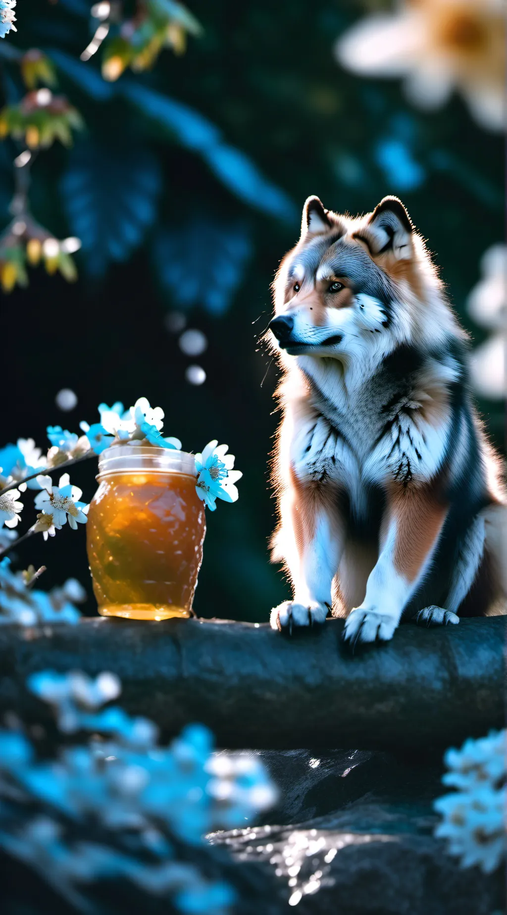 ai character: cookie background