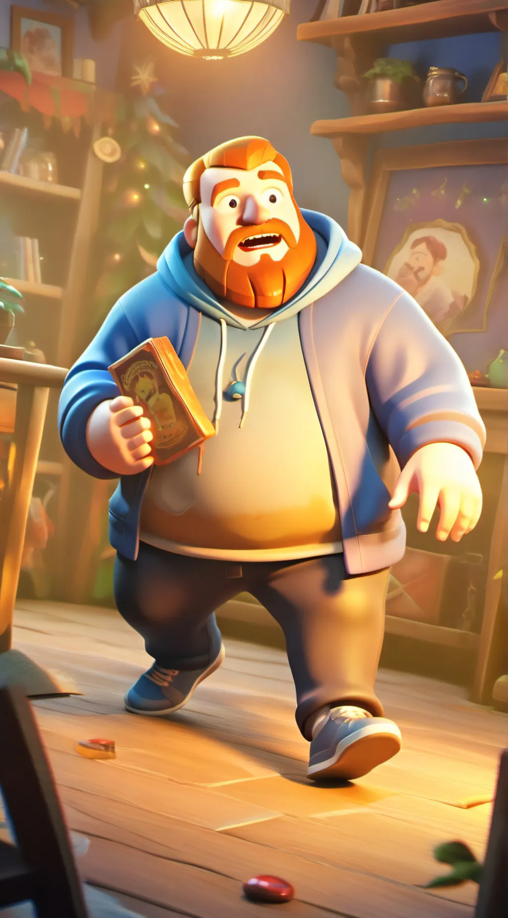 ai character: CaseOh🥞🍟🍔🍩🍫🎂 background