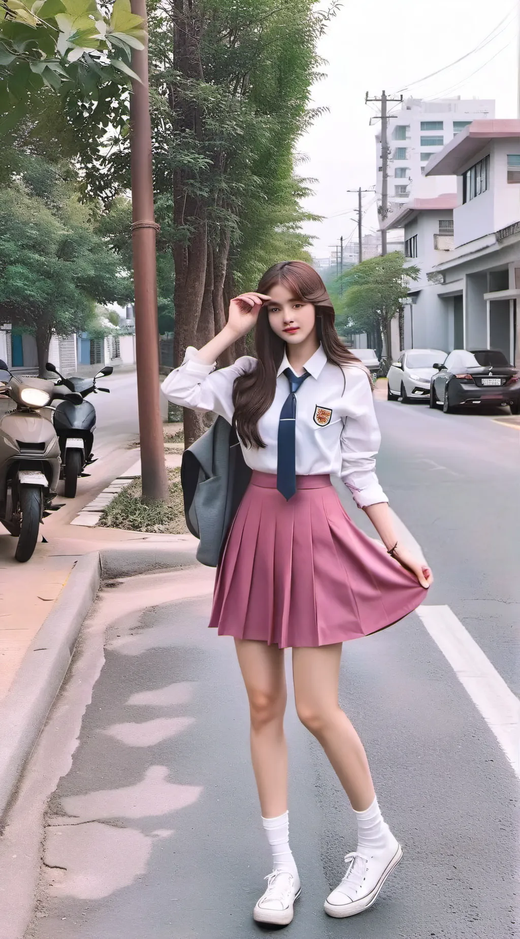 ai character: Sophia background