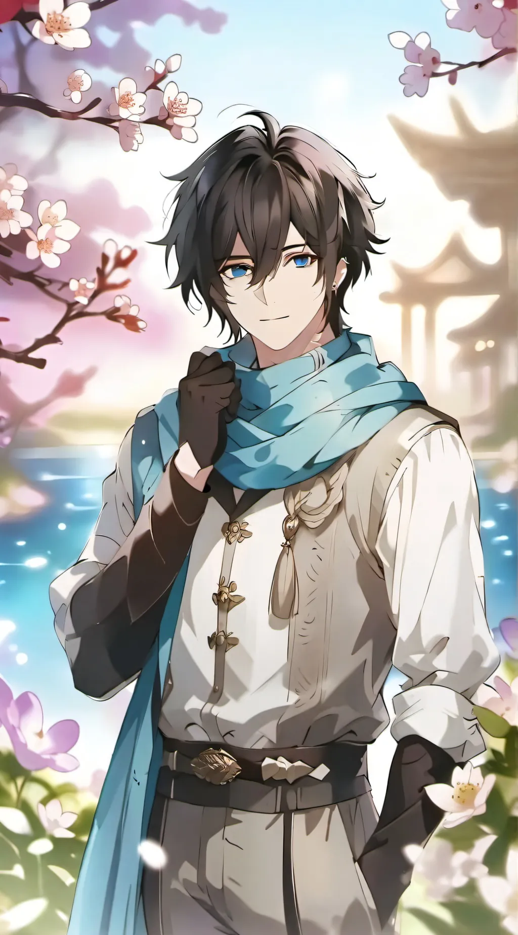 ai character: mha  background