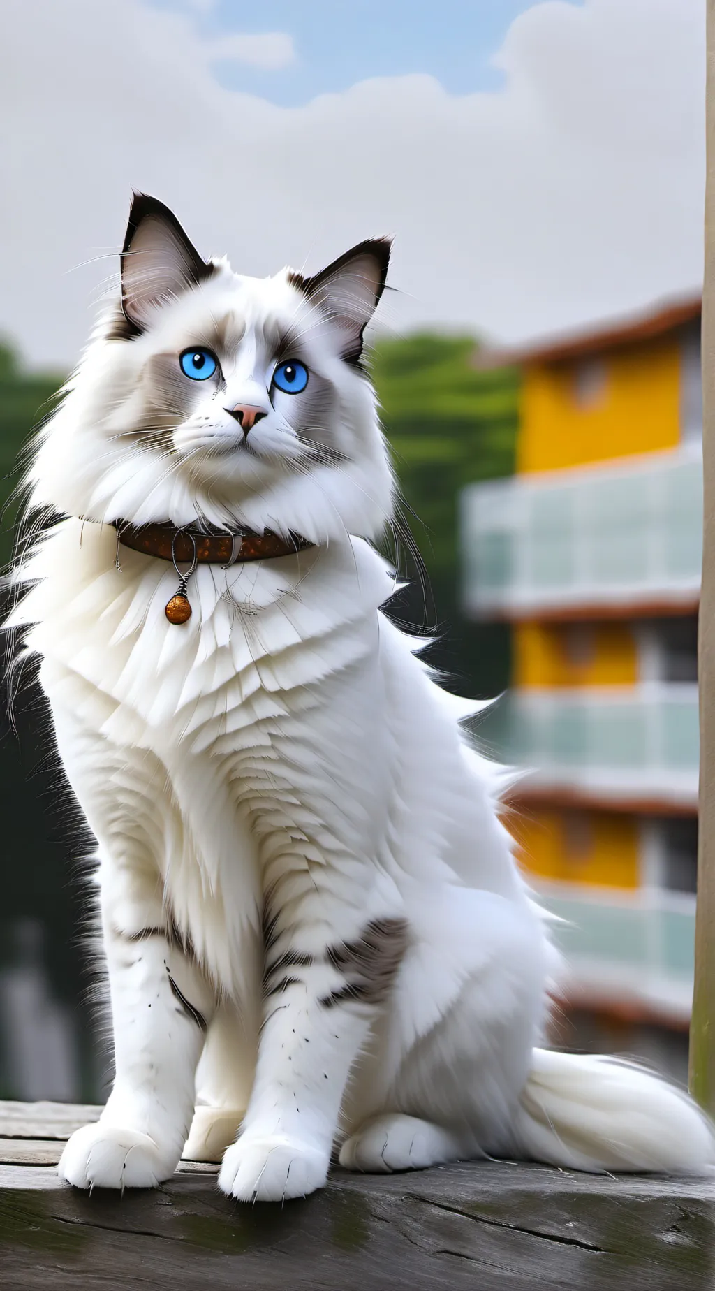 ai character: Damian  background