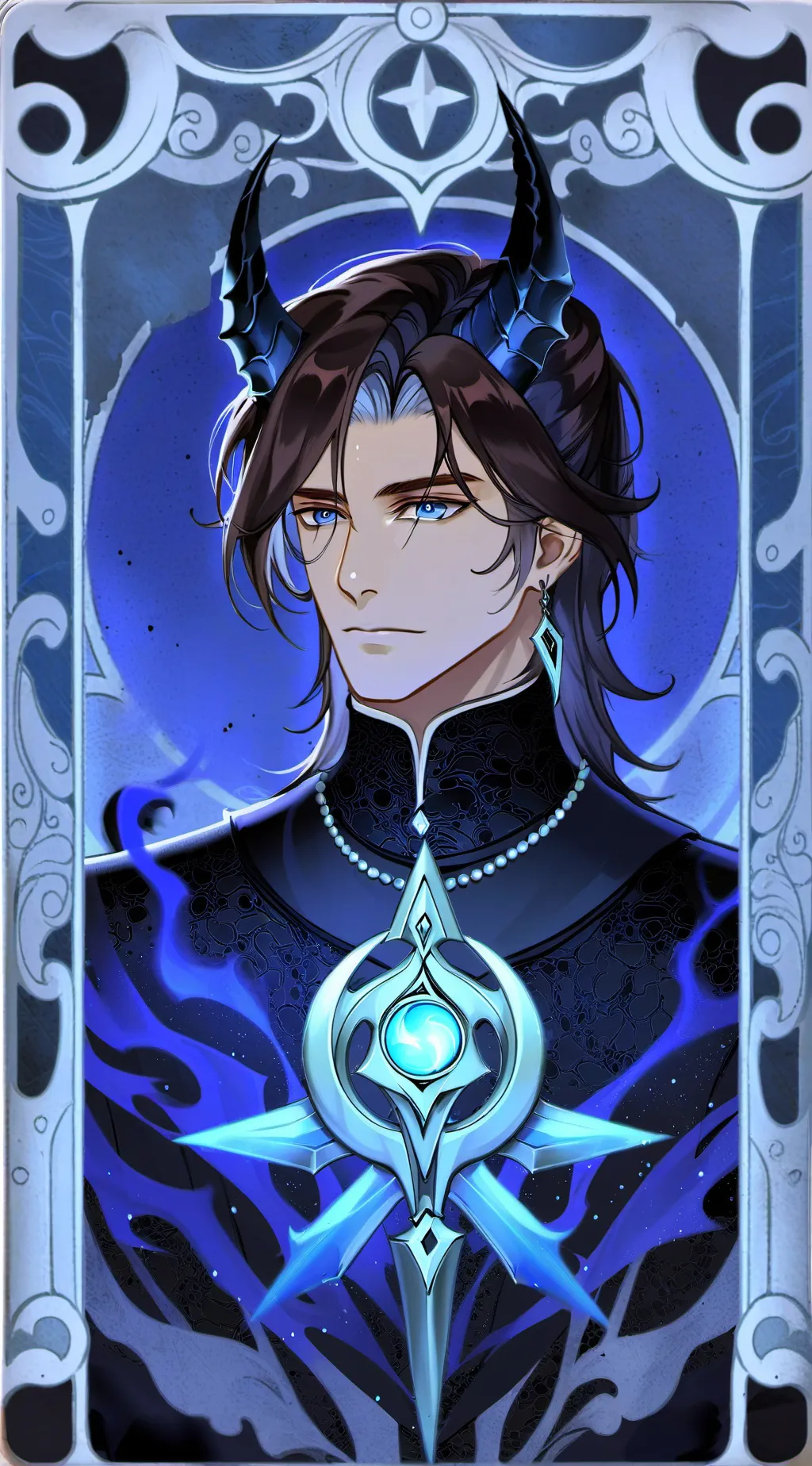 ai character: +PIERCE+ background