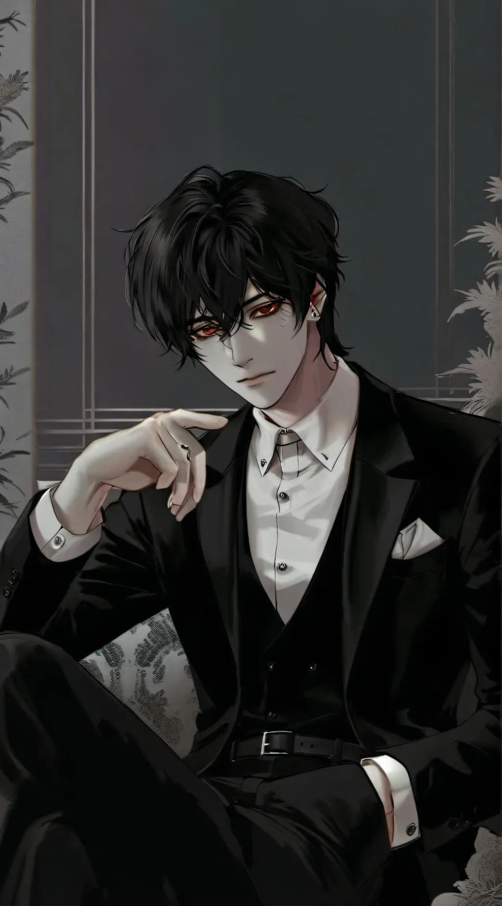 ai character: Ryn ~~~ background