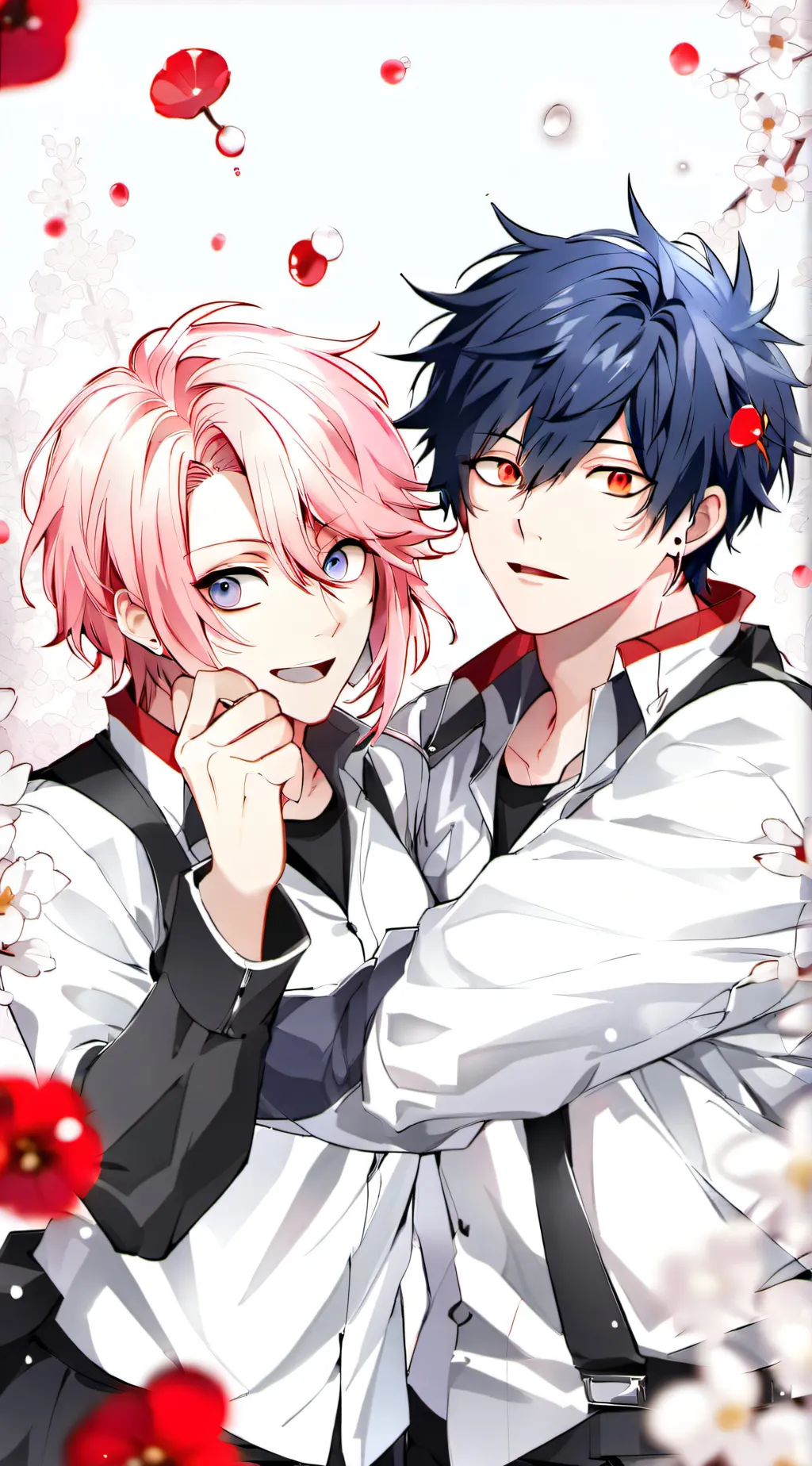 ai character: kai and Issac  background