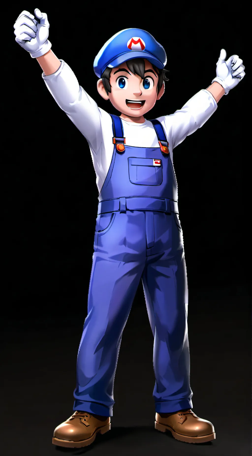 ai character: SMG4  background