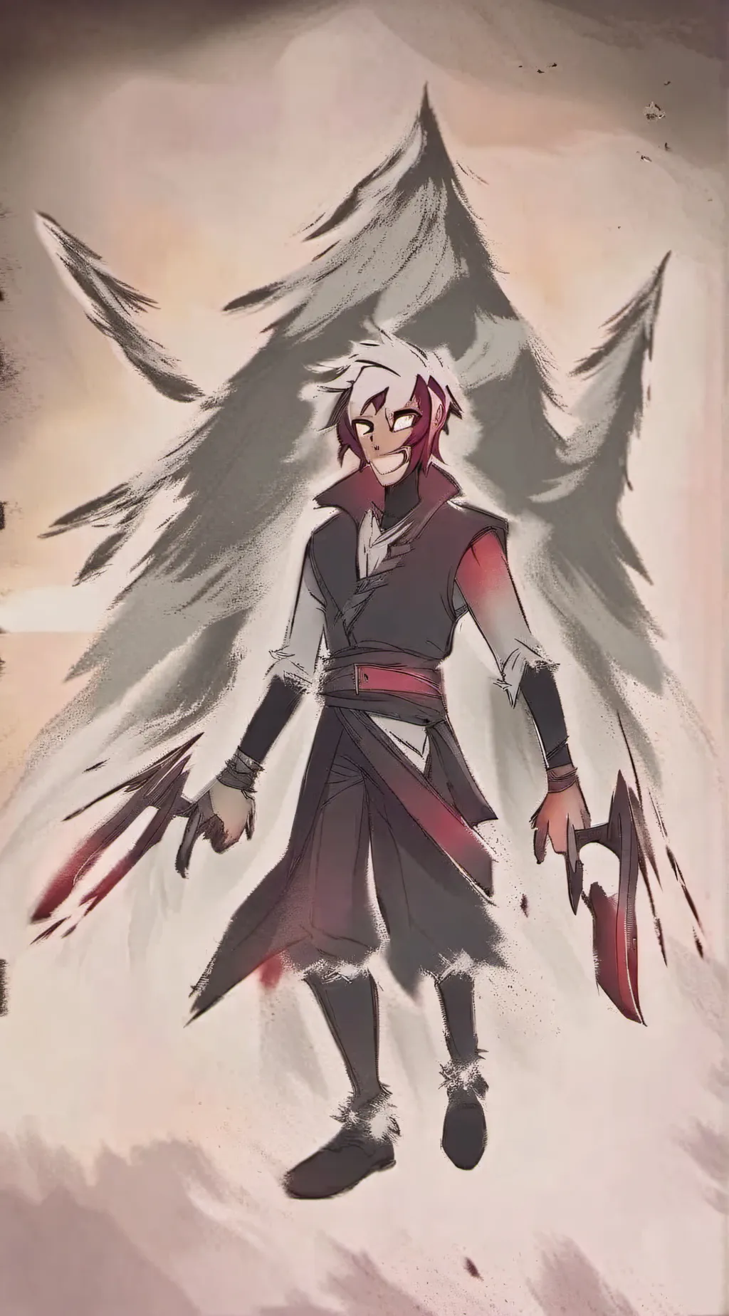 ai character: ALASTOR PART 2 background