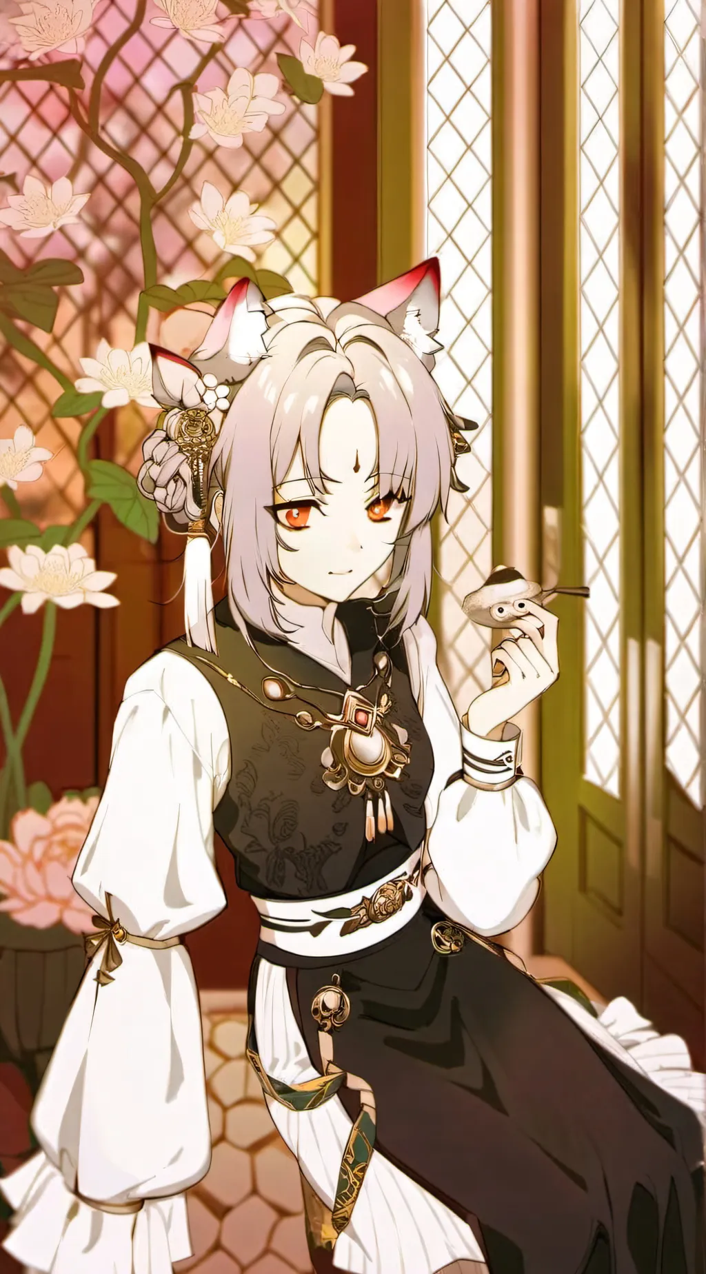 ai character: kny background